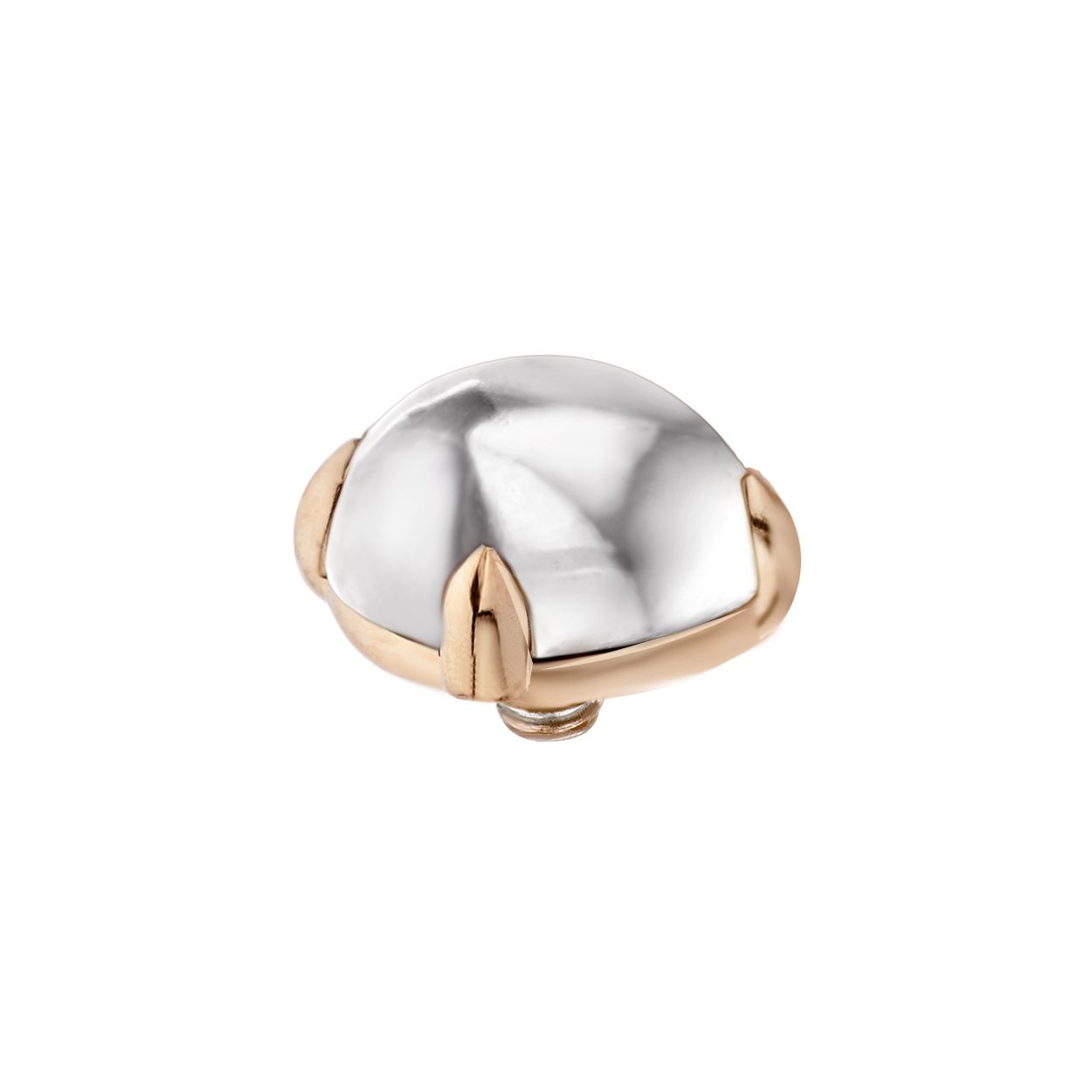 Melano friends sarah wave ring - rosekleurig - dames - maat 50