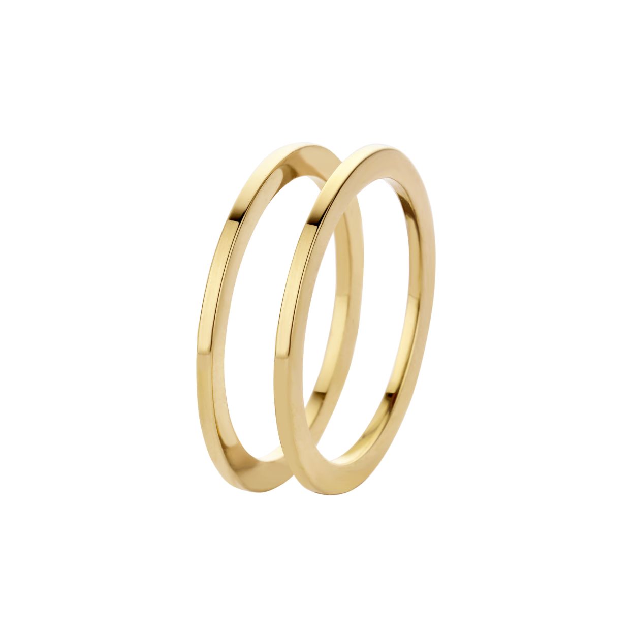 Melano friends sade ring - goudkleurig - dames - maat 50