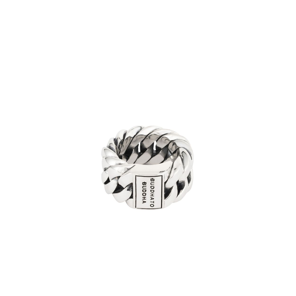 Buddha to Buddha Chain zilveren ring