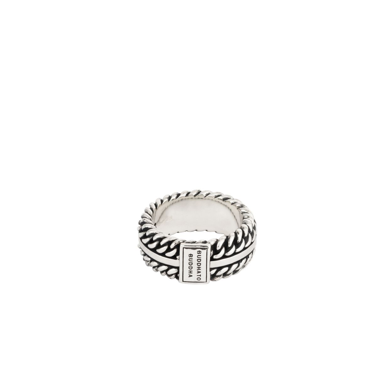 Buddha to Buddha 788 Maat 20 - Chain Texture Ring