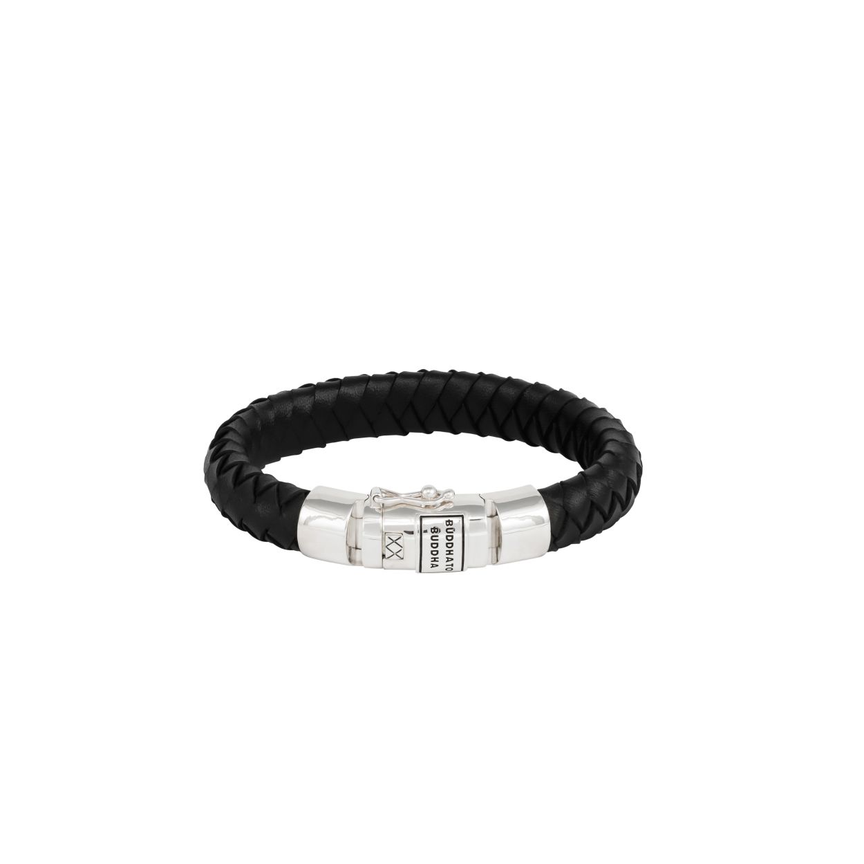 Buddha to Buddha 544BL E - Ben Leather Bracelet Black