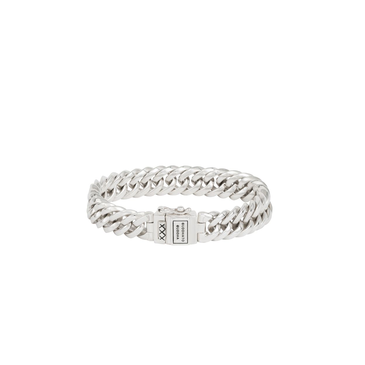 J080 E - CHAIN XS ARMBAND ZILVER