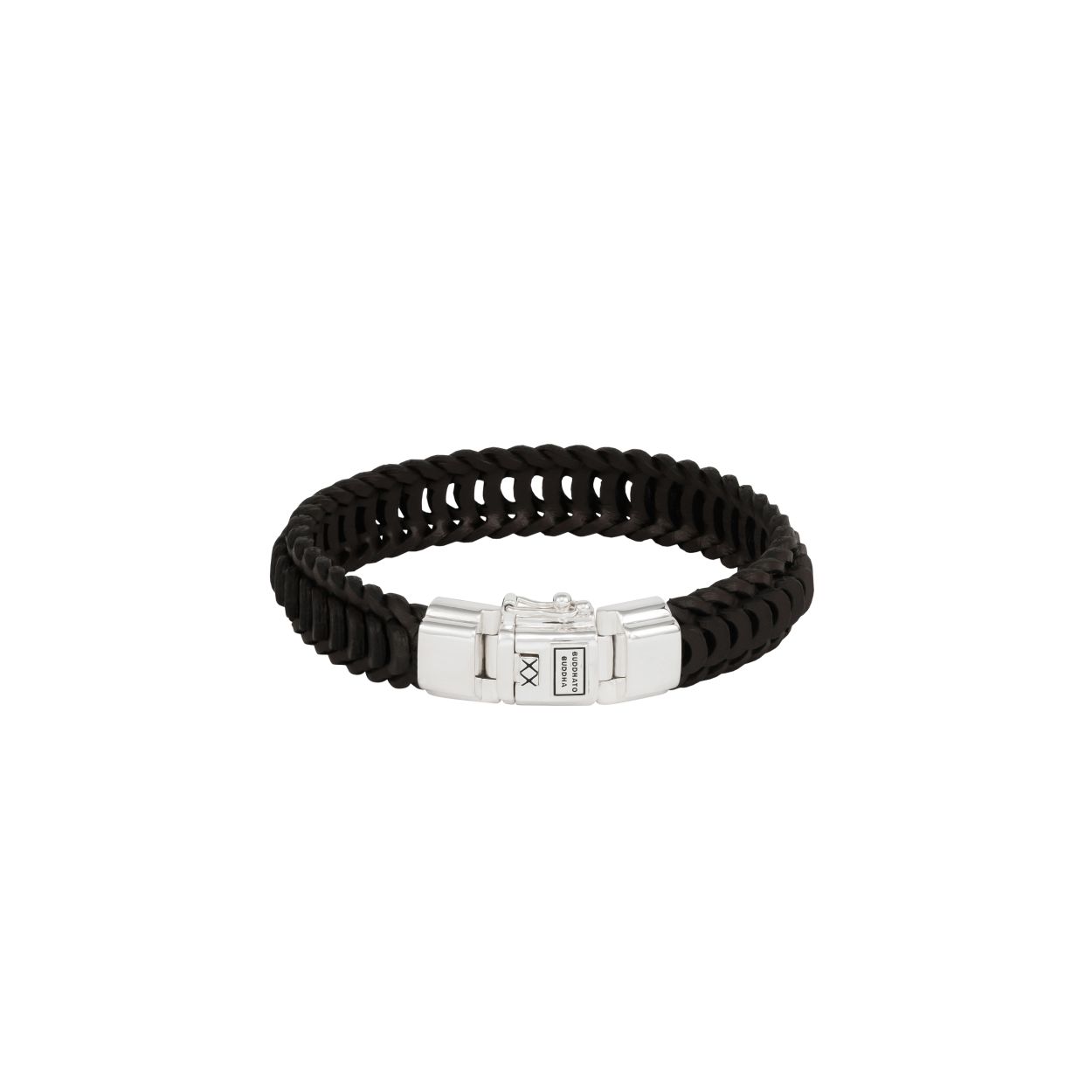 122BR E+ - Lars Leer Armband Bruin