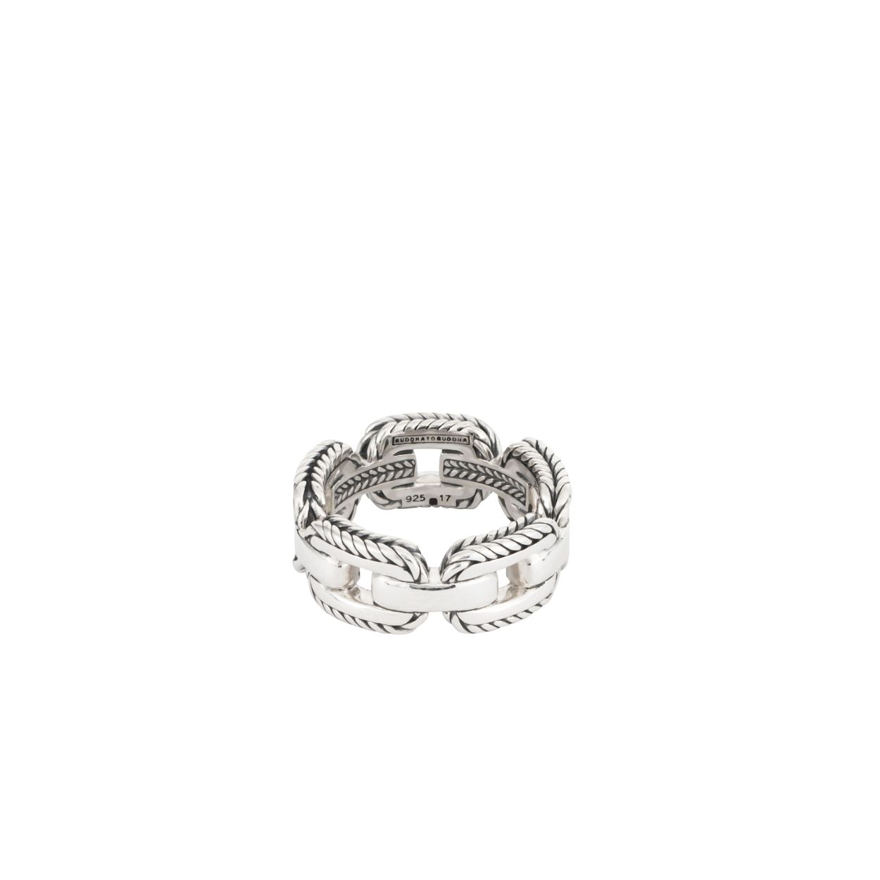 Deze stevige Barbara Link ring is afgeleid van de Barbara Link armband en bestaat uit stoere schakels. Een perfecte combinatie samen of om alleen te dragen. Handgemaakt van 925 sterling zilver en tijdloos zoals alle items uit onze collectie. Deze ring valt in de categorie brede ringen.