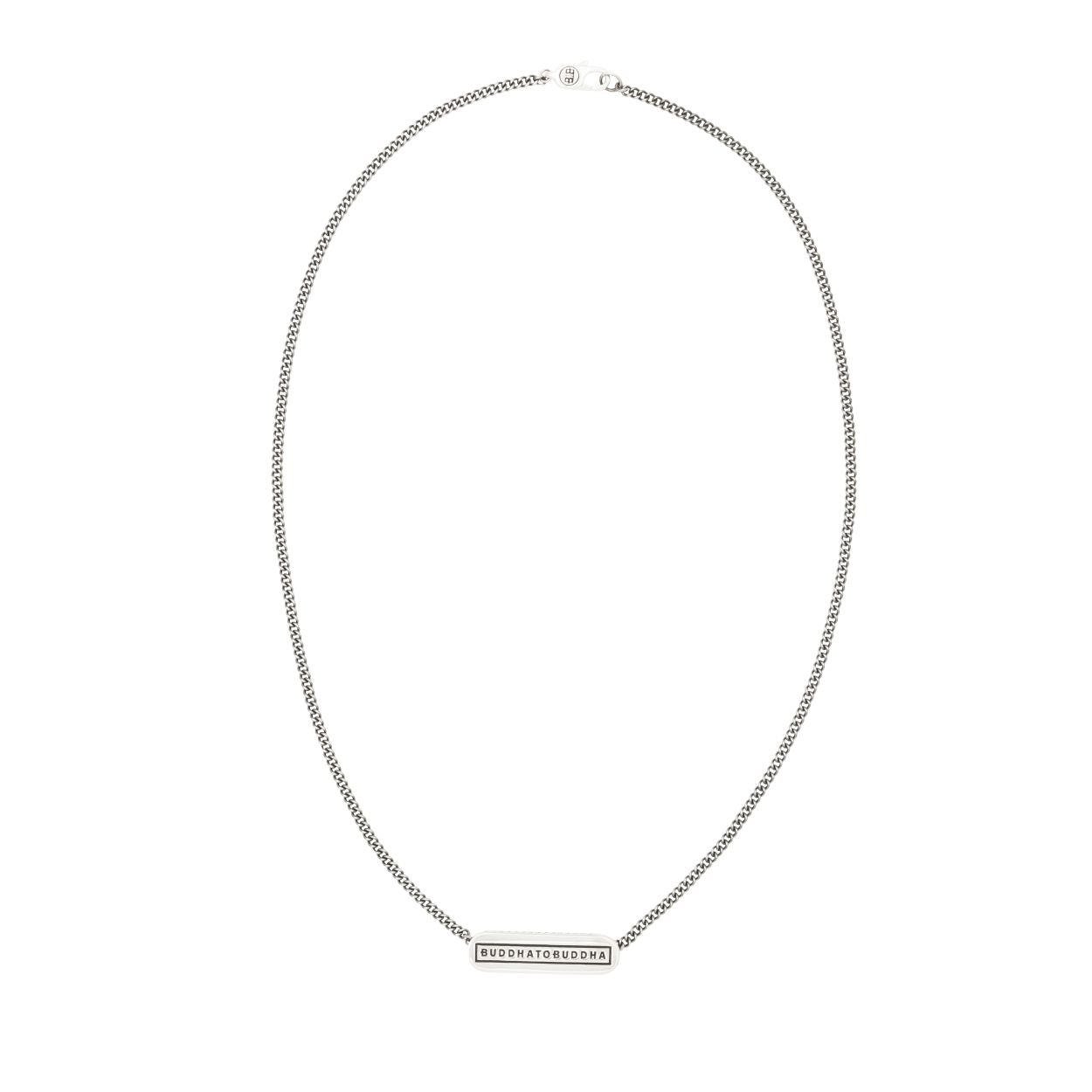 Eén van de bestsellers allertijden, de Essential Ketting, is nu ook verkrijgbaar met een 'Logo Hanger' eraan. Dit geeft de ketting de zeer herkenbare Buddha to Buddha look & feel. Wij gebruiken het hoogste gehalte zilver 925, ook wel sterling zilver genoemd.