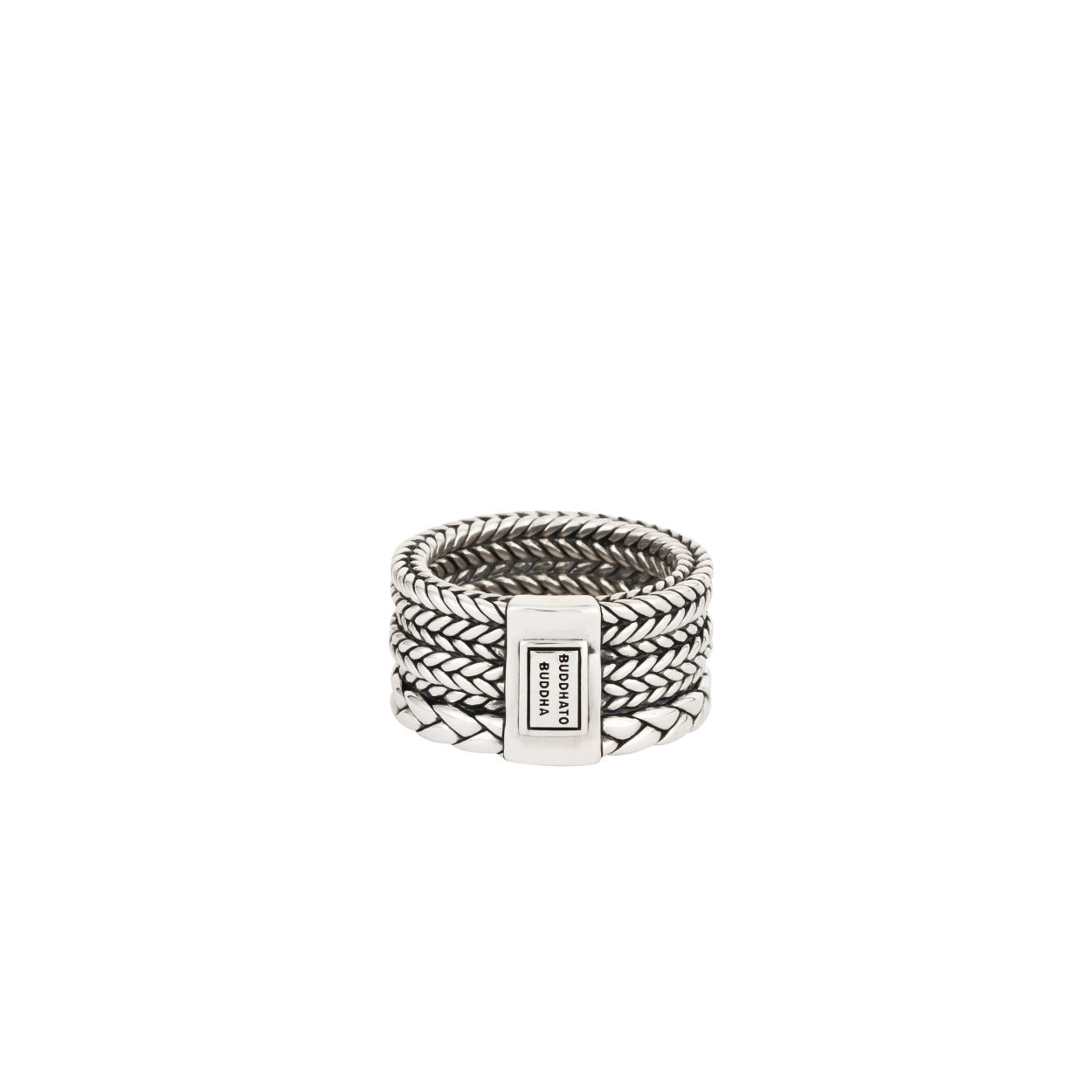 BUDDHA TO BUDDHA 615 - Triple Mini Ring Silver