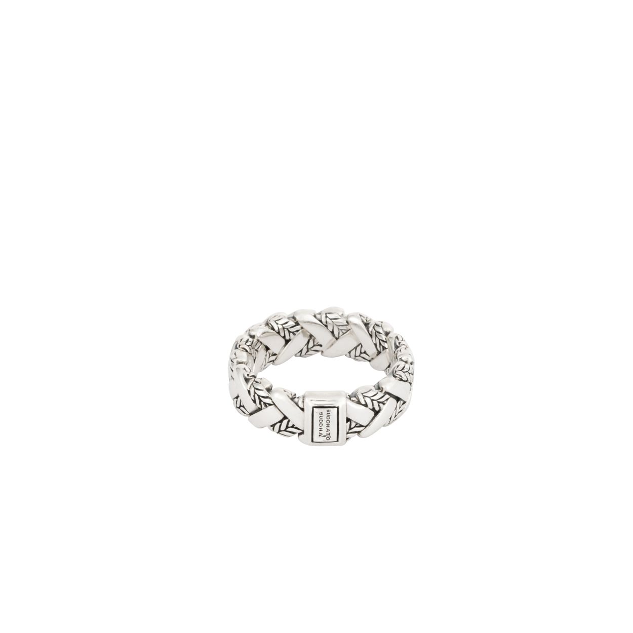 BUDDHA TO BUDDHA 617 19 - George Texture Ring Silver