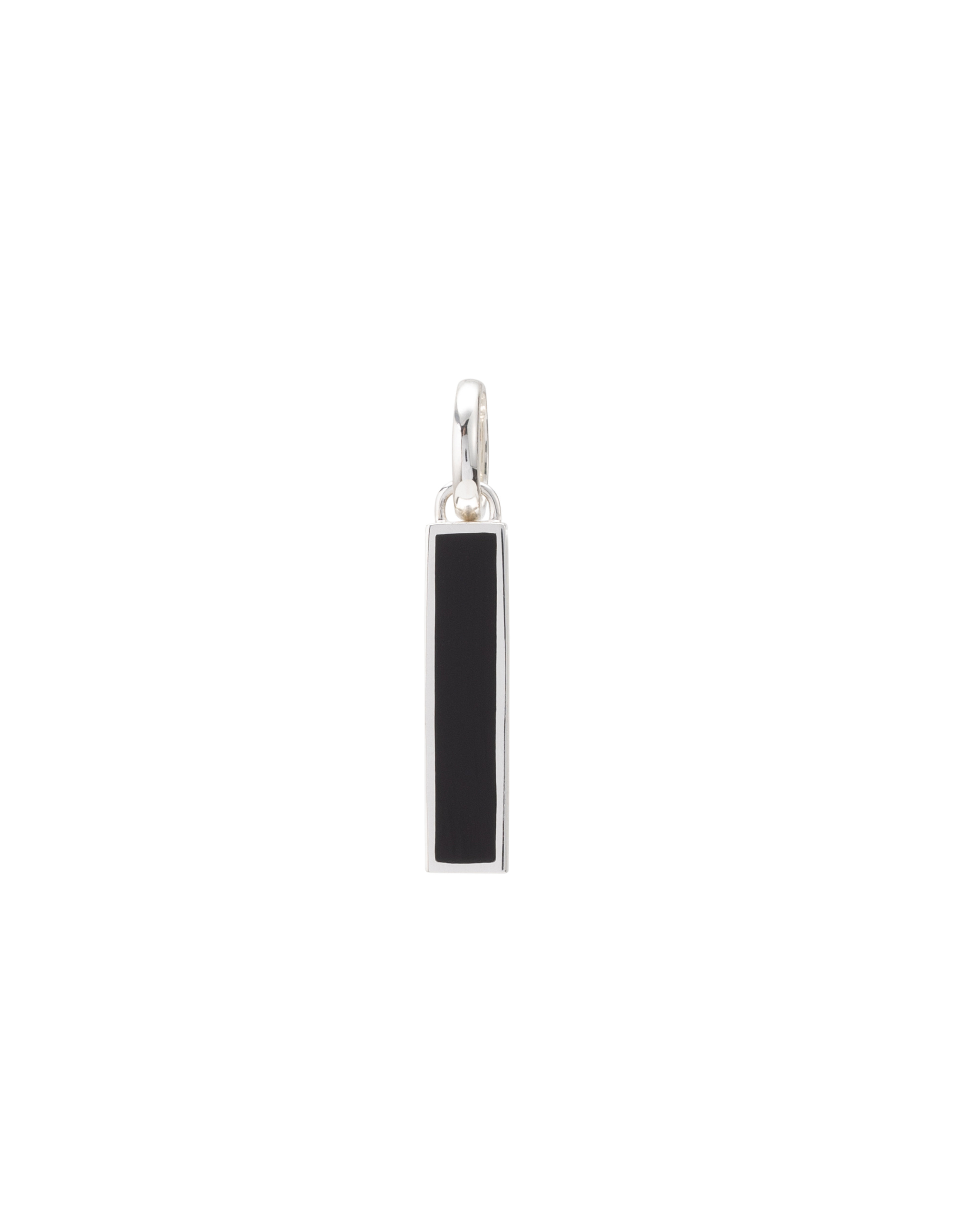 678ON one - Ben Mini Gemstone Hanger Zilver Onyx