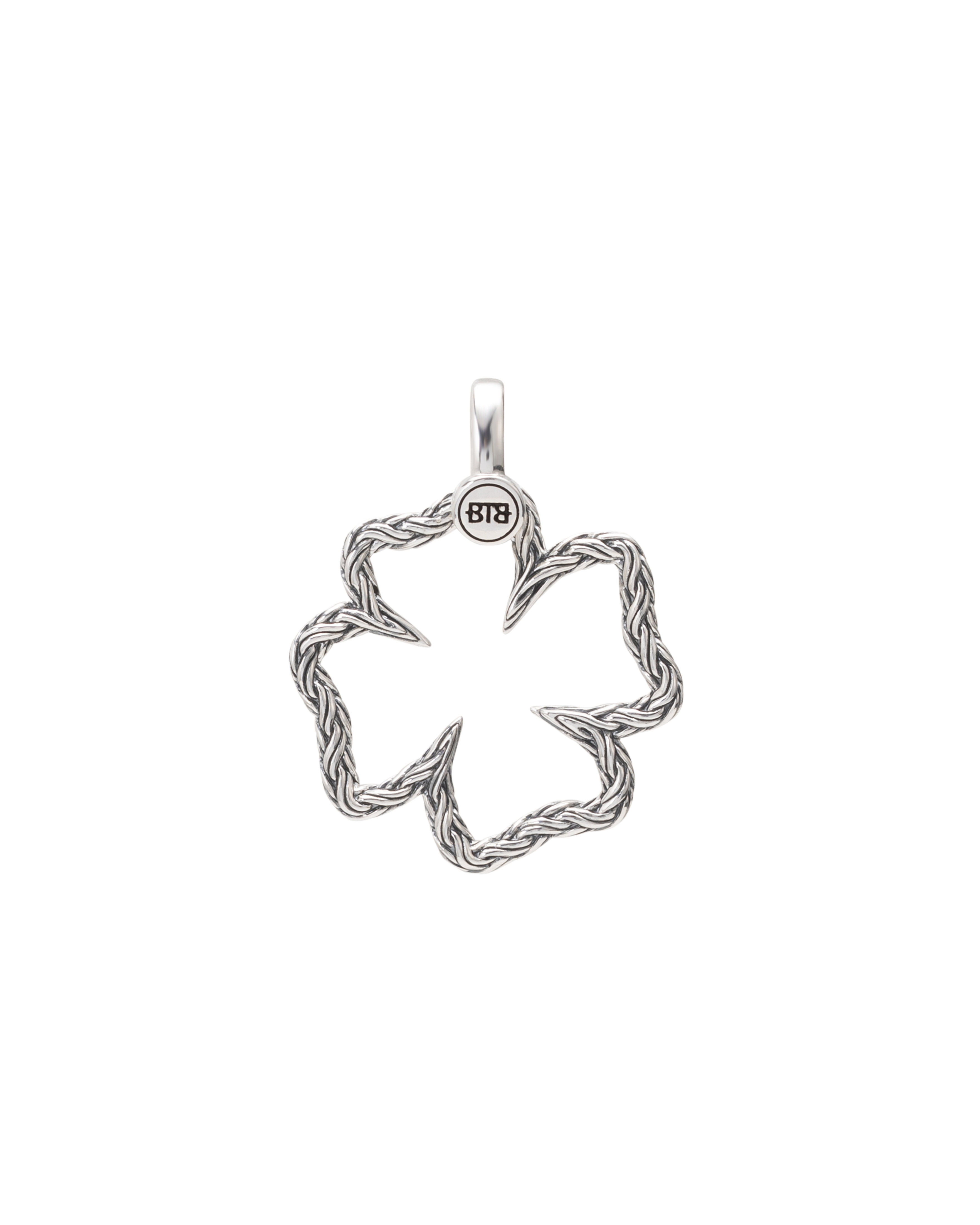 Buddha to Buddha zilveren hanger Katja Clover 683 one