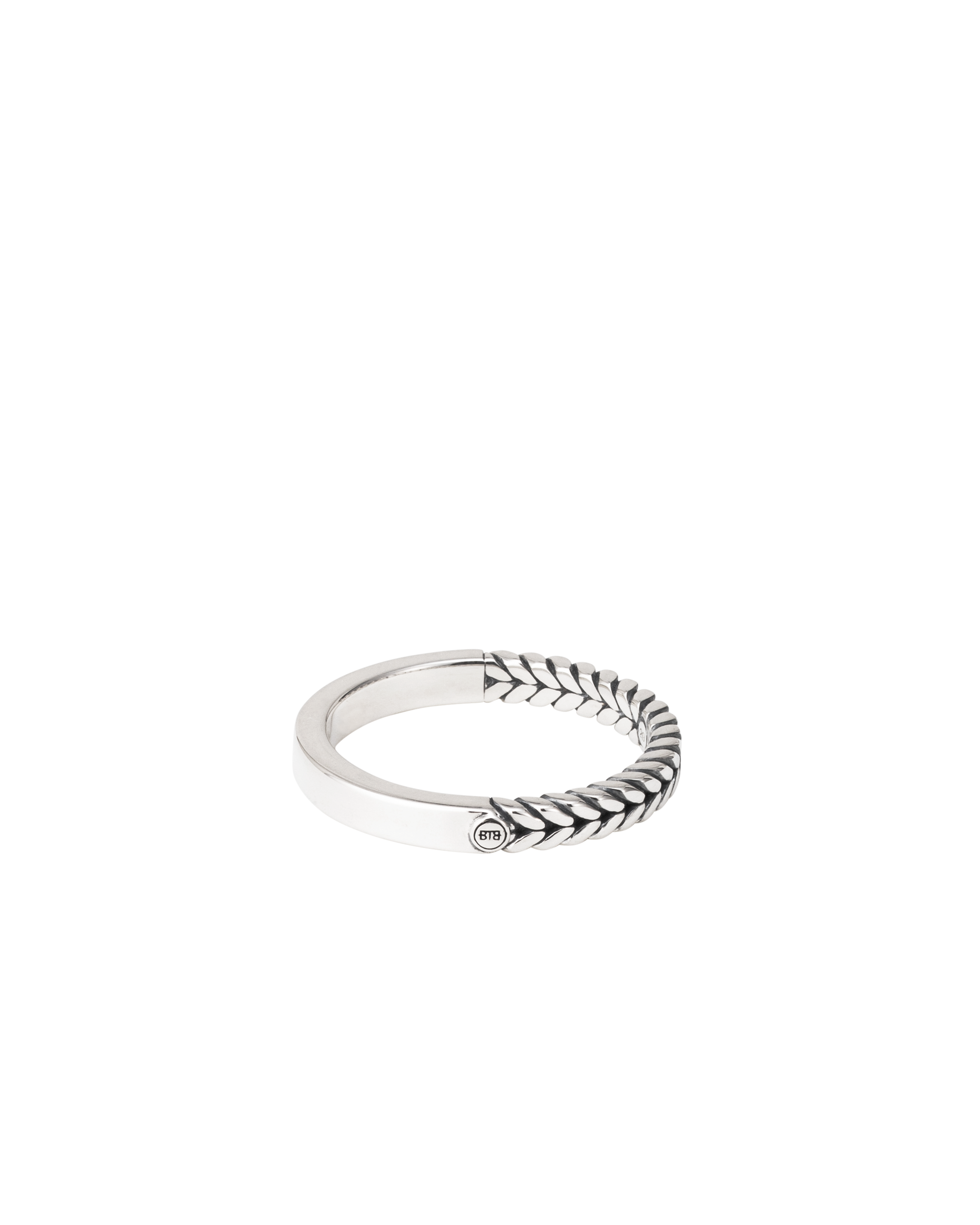 Barbara Mini Dual Ring Silver
