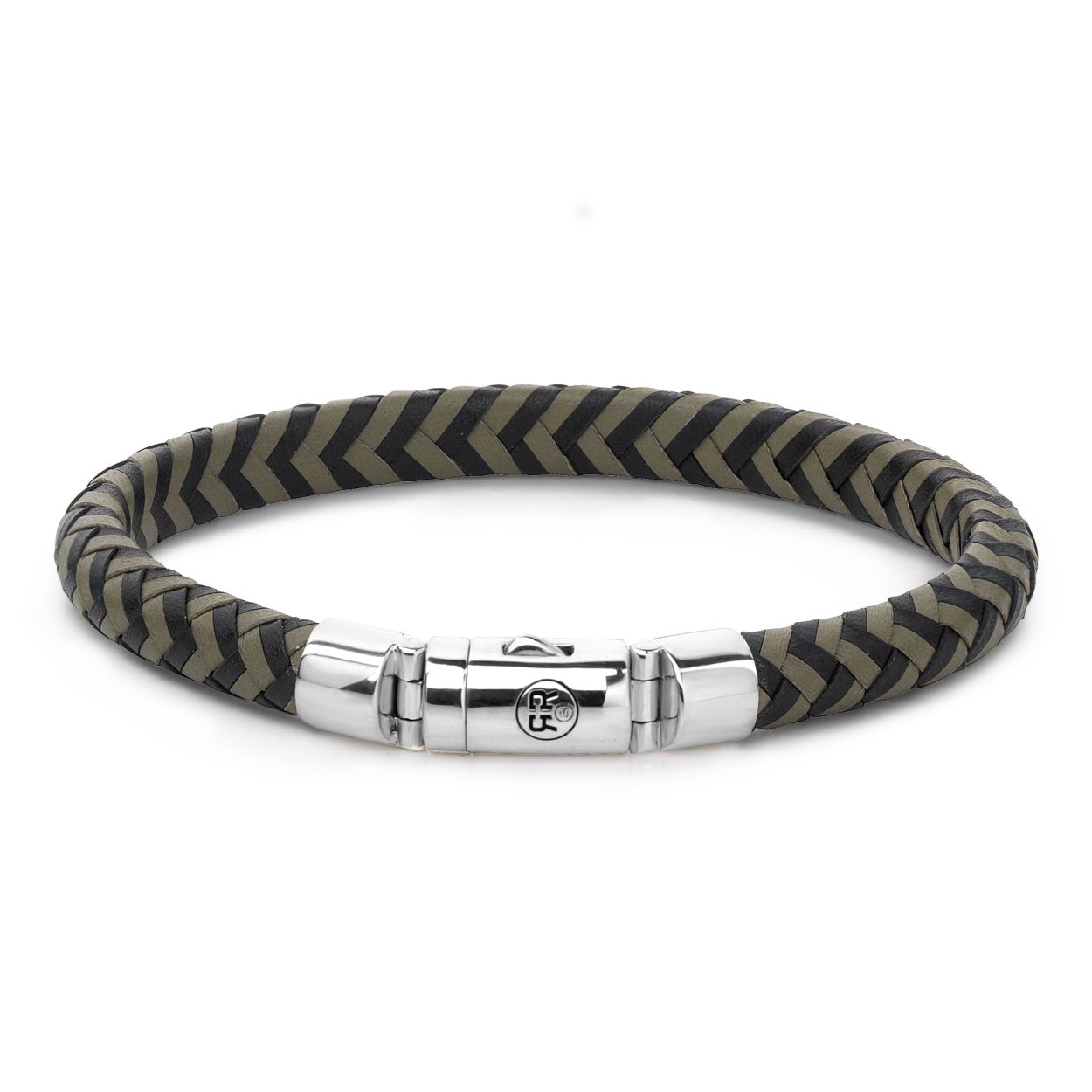 Leren armband van het merk Rebel & Rose. De armband is handmade op Bali met de mooiste leer-soorten en een Sterling Zilveren sluiting (925).