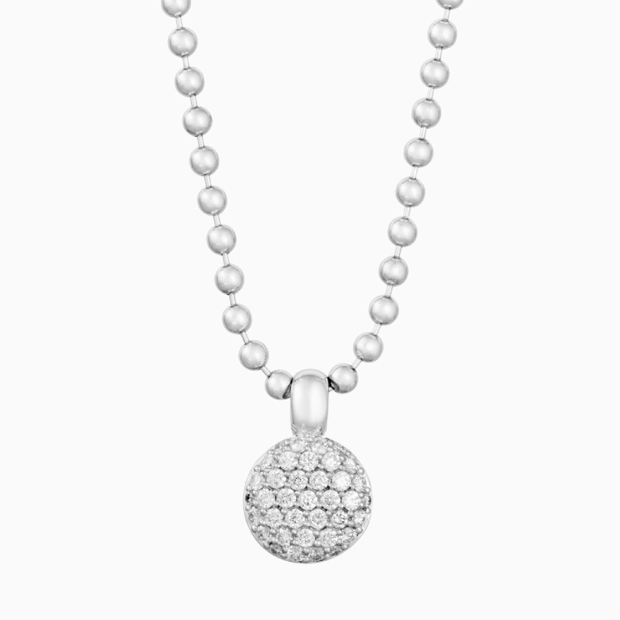 Wat een lief klein accentje geeft zo'n diamanten Stardust hanger aan je hals. Collier en hanger worden los van elkaar verkocht.