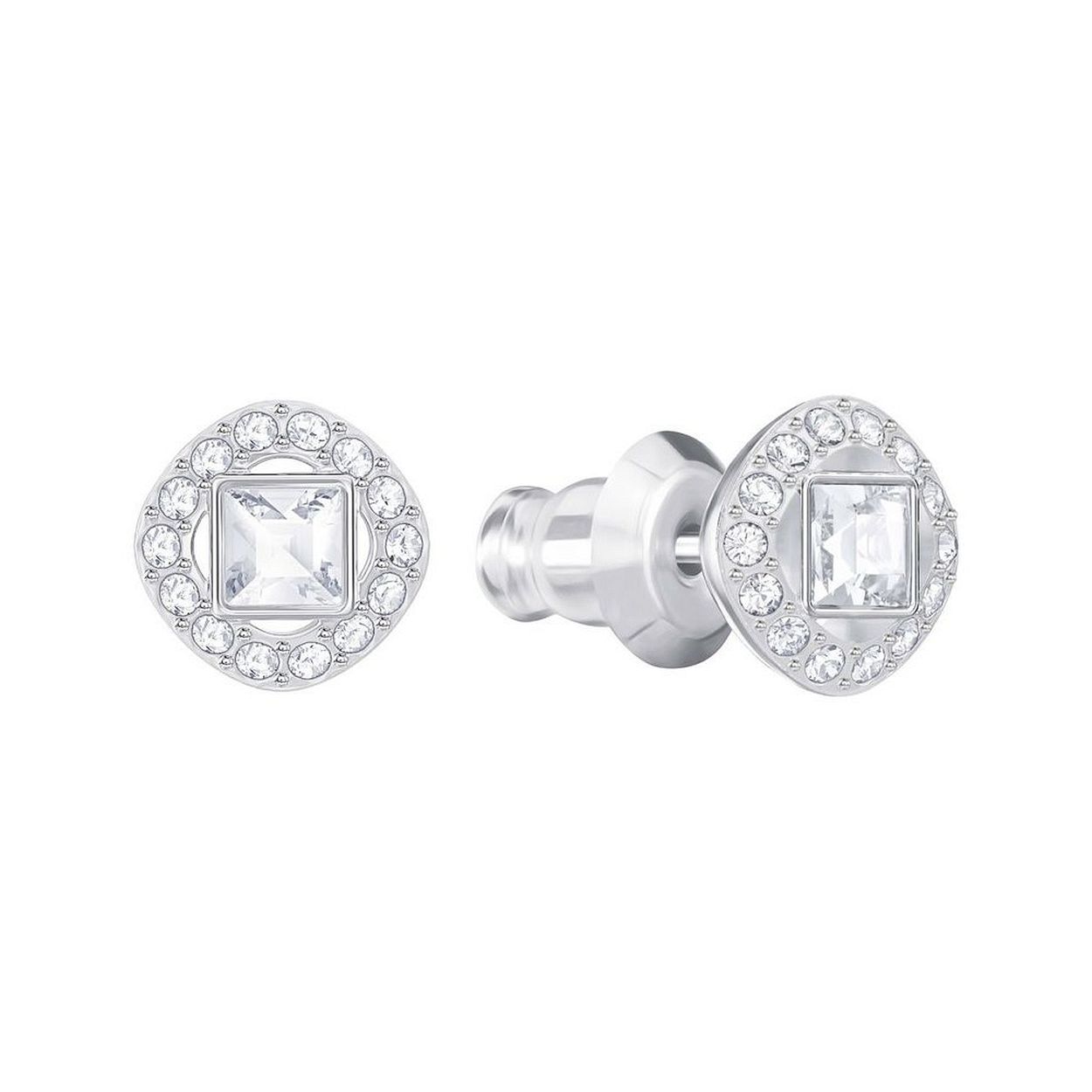 ANGELIC SQUARE: OORSTEKERS STUD CRY/RHS