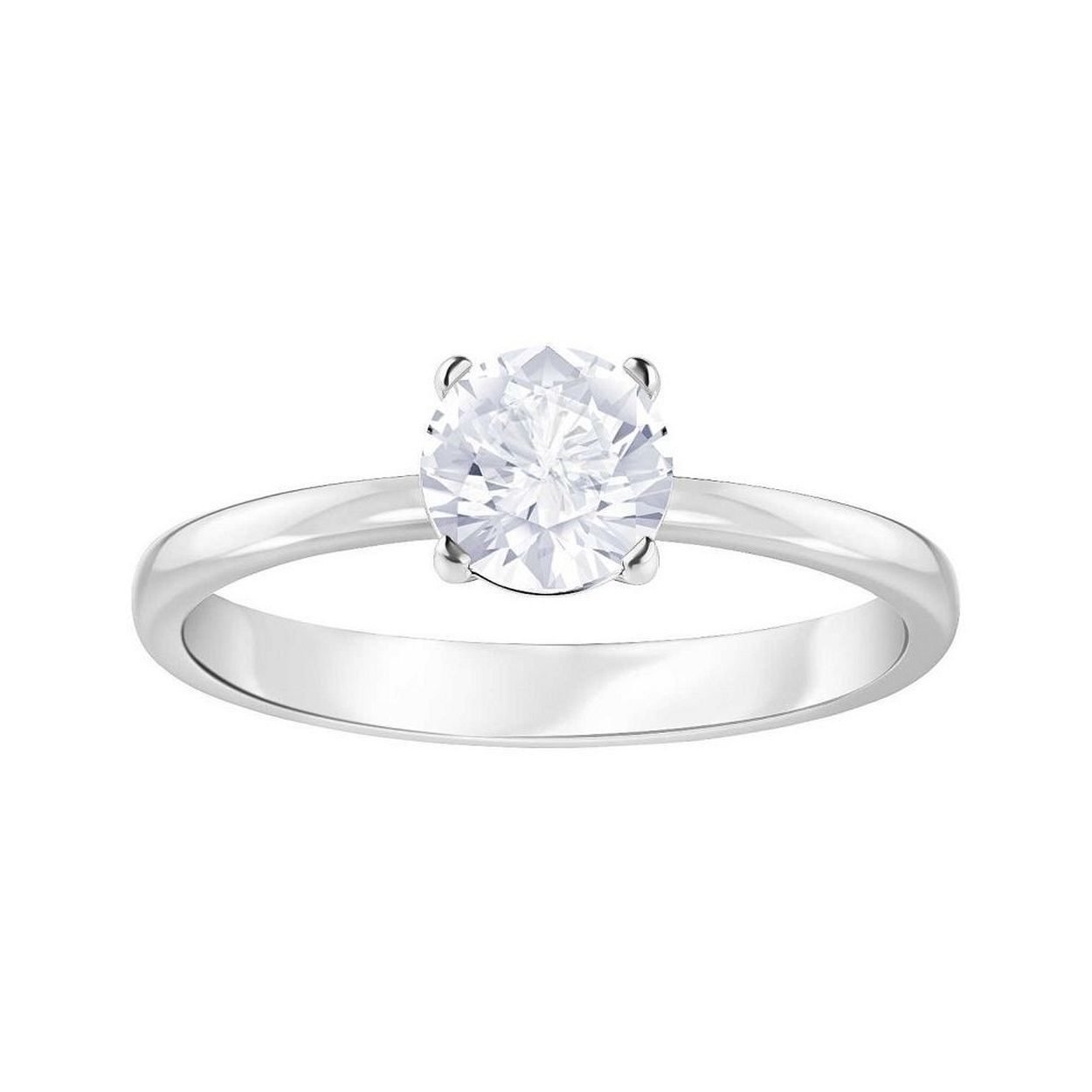 Breng je liefde tot uiting met deze prachtige ring. Hij is tijdloos elegant en combineert een rodium toplaag met briljante Swarovski-sprankeling. Bovendien is hij gemakkelijk te dragen voor elke gelegenheid. Combineer hem met andere sieraden om je persoonlijke stijlverhaal te creëren.