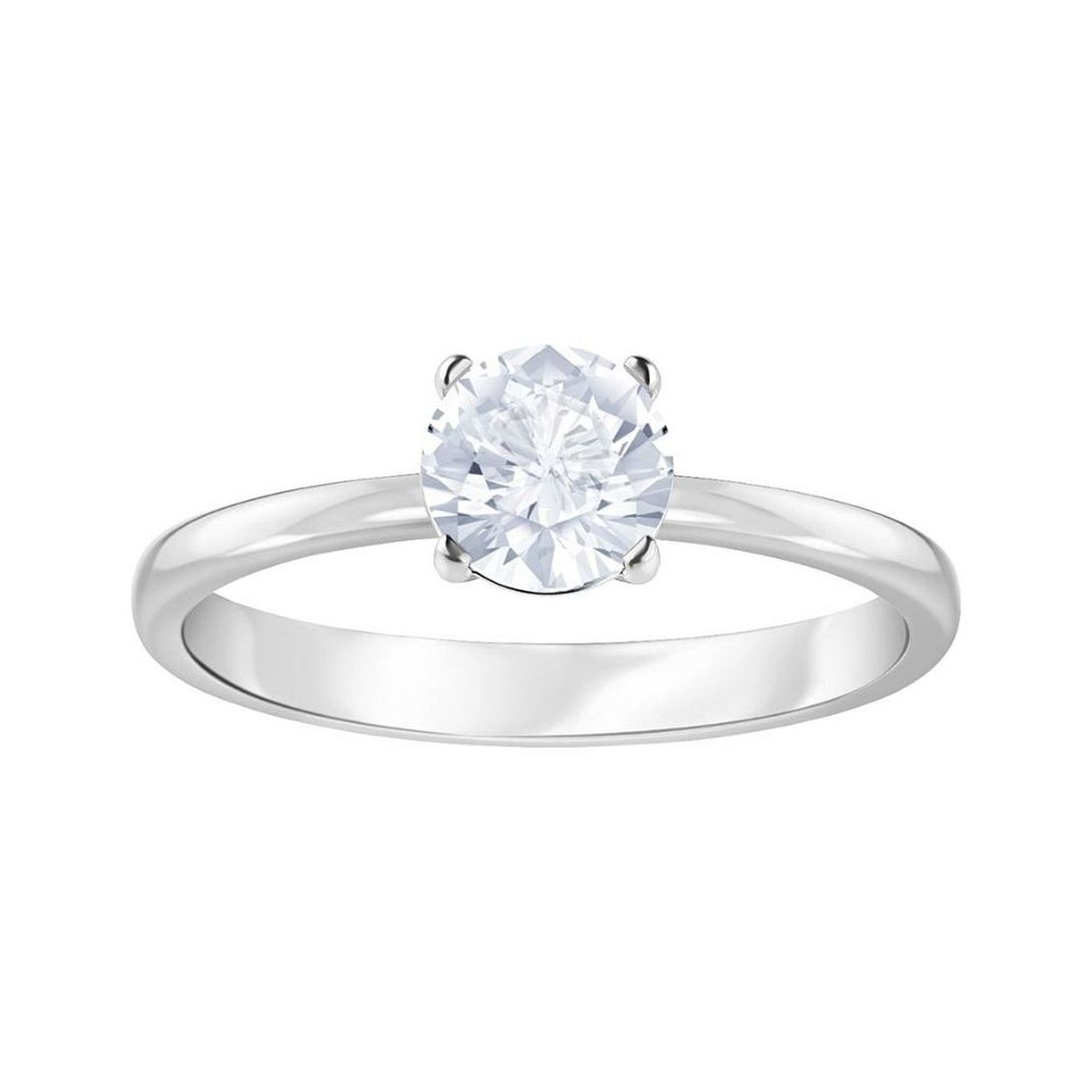 Breng je liefde tot uiting met deze prachtige ring. Hij is tijdloos elegant en combineert een rodium toplaag met briljante Swarovski-sprankeling. Bovendien is hij gemakkelijk te dragen voor elke gelegenheid. Combineer hem met andere sieraden om je persoonlijke stijlverhaal te creëren.