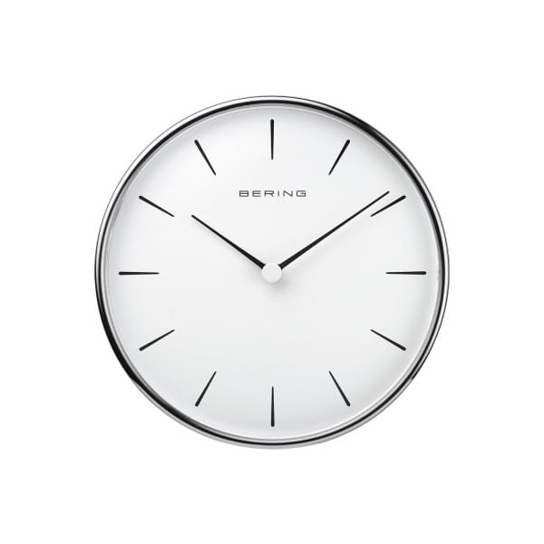 Deze prachtige klok van Bering is 16.2cm groot.