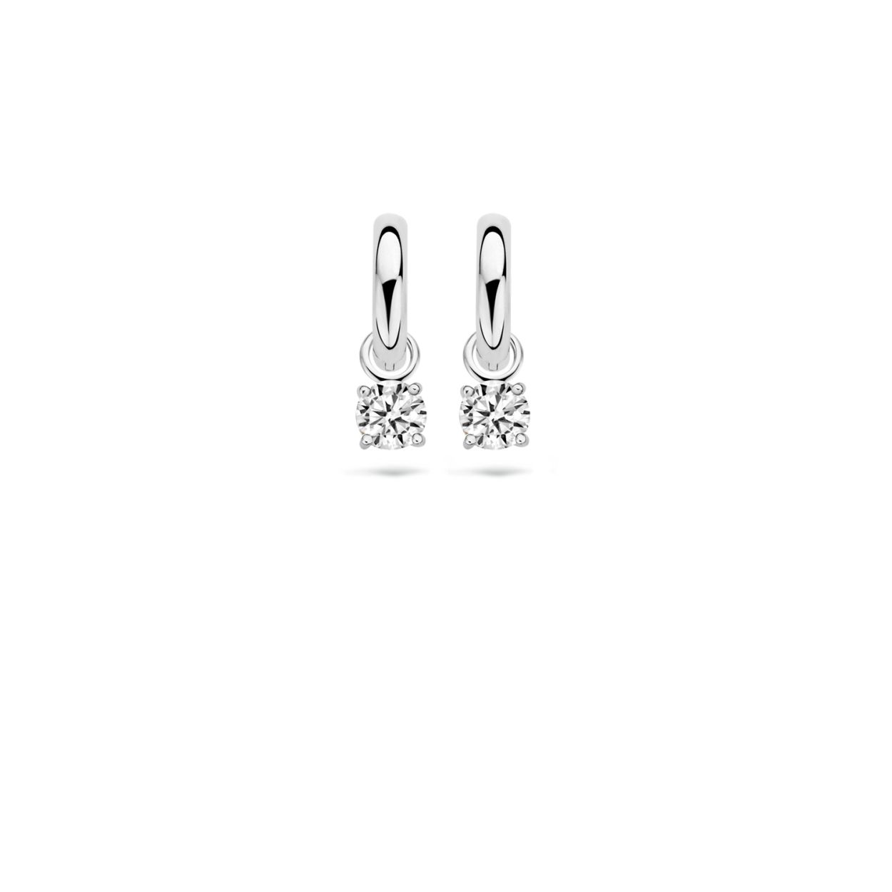 Blush Oorbelbedels 9045WZI -  Wit Goud (14Krt.) met Zirconia
