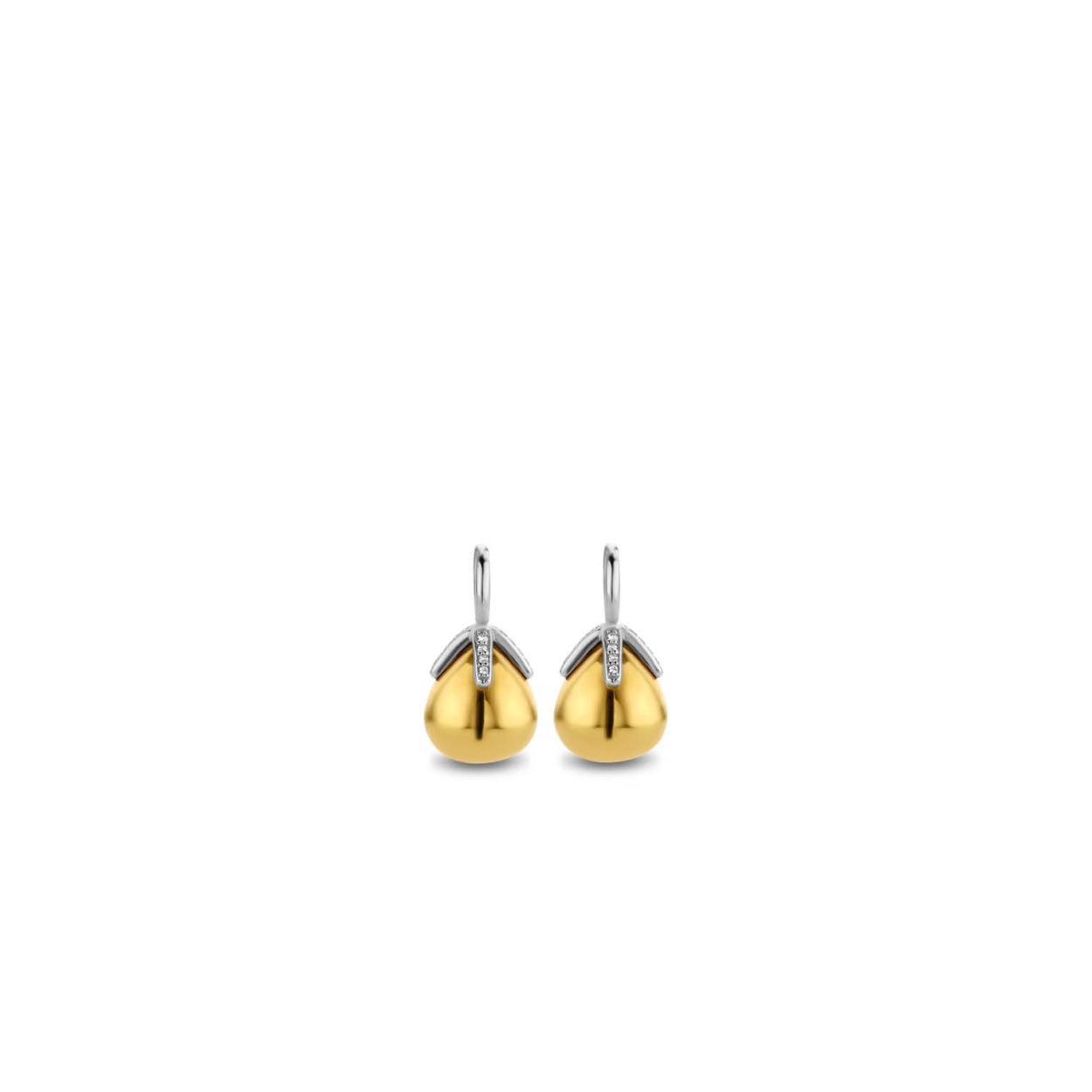 Deze TI SENTO - Milano Oorbedels 9217SY zijn gemaakt van Zilver met een geelgouden plating. De kleurstelling van deze oorbel bedels zijn Zilver geelgoud verguld. Alle TI SENTO - Milano producten worden geleverd in een luxe geschenkverpakking.