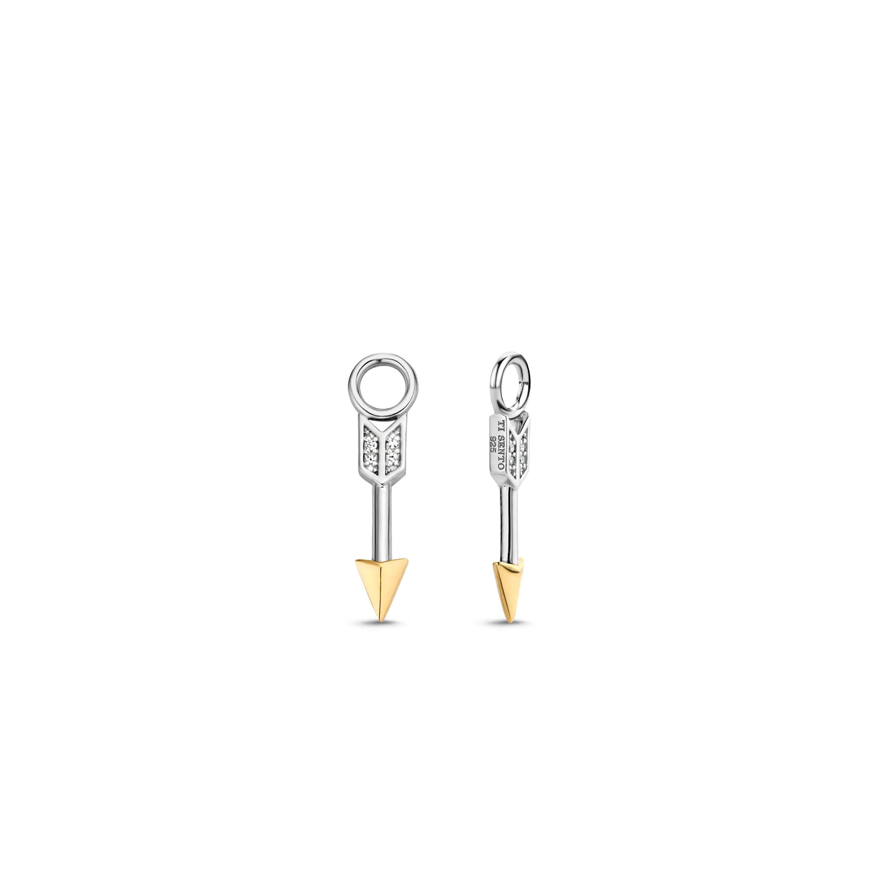 Deze TI SENTO - Milano Oorbedels 9223ZY zijn gemaakt van Zilver gold plated. De kleurstelling van deze oorbel bedels zijn Wit met geel verguld. Alle TI SENTO - Milano producten worden geleverd in een luxe geschenkverpakking.