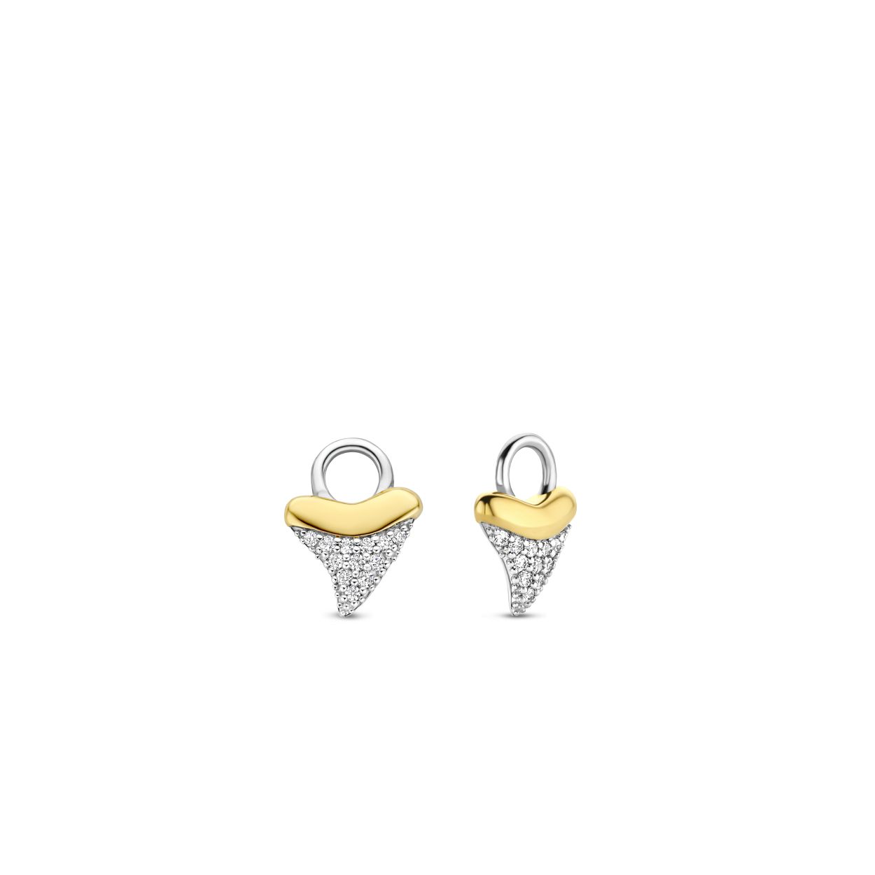Deze TI SENTO - Milano Oorbedels 9251ZY zijn gemaakt van Zilver gold plated. De kleurstelling van deze oorbel bedels zijn Wit met geel verguld. Alle TI SENTO - Milano producten worden geleverd in een luxe geschenkverpakking.