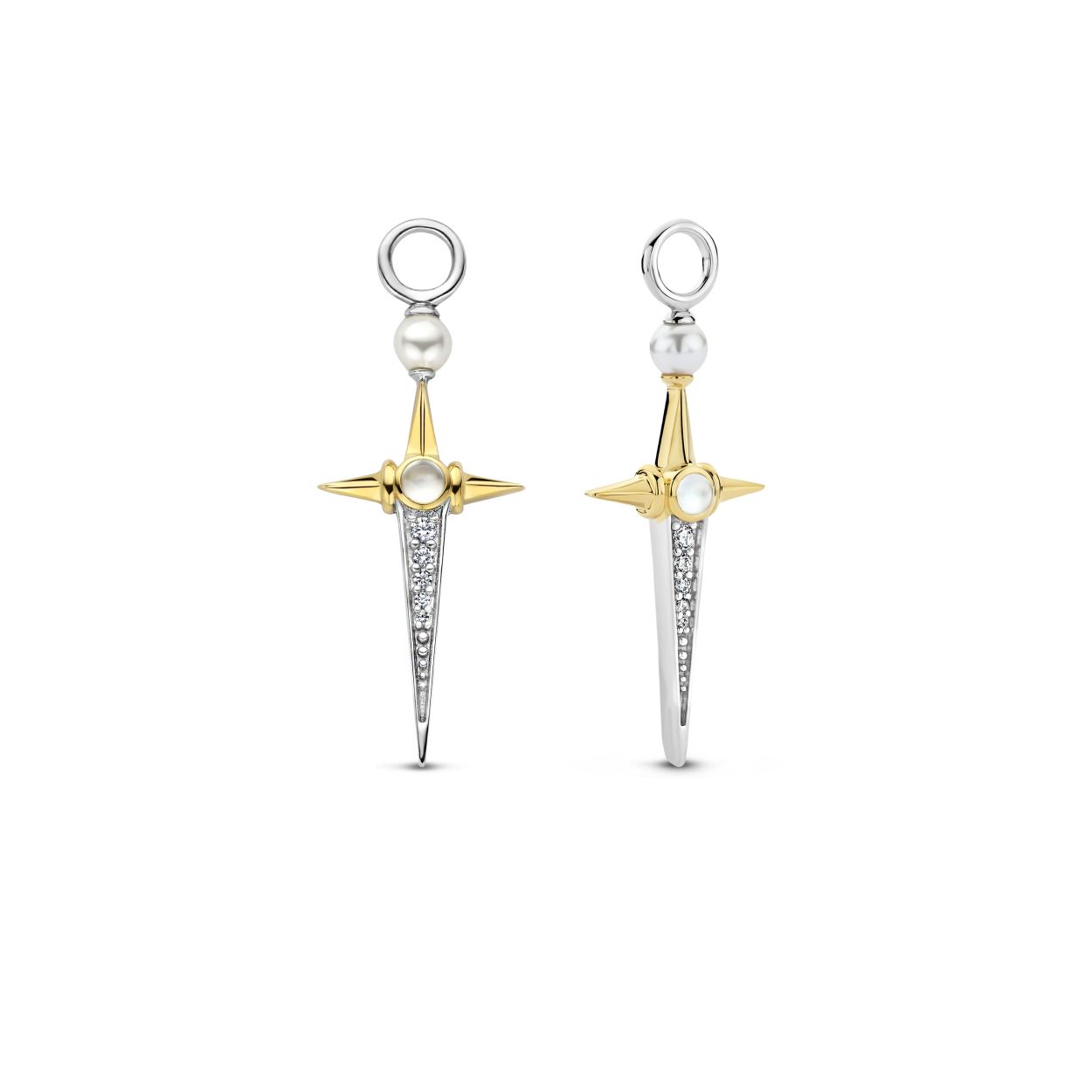 Deze TI SENTO - Milano Oorbedels 9268YP zijn gemaakt van Zilver gold plated. De kleurstelling van deze oorbel bedels zijn Parel met geel verguld. Alle TI SENTO - Milano producten worden geleverd in een luxe geschenkverpakking.
