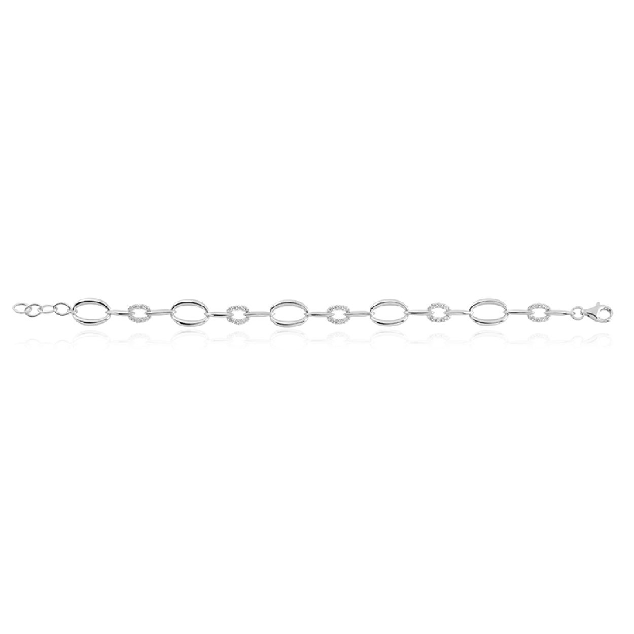 Gisser Jewels Zilver armband zilver B042