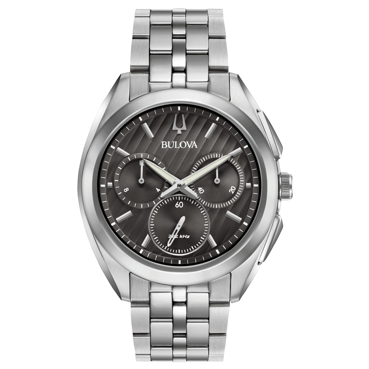 Dit is een stijlvol horloge van Bulova. Dit horloge is ontworpen voor heren.