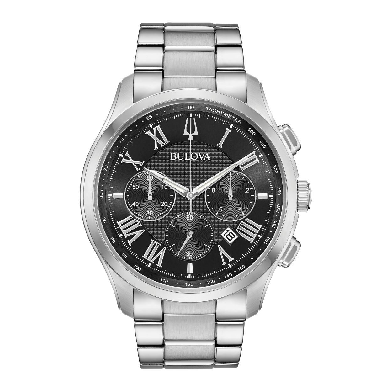 Dit is een stijlvol horloge van Bulova. Dit horloge is ontworpen voor heren.
