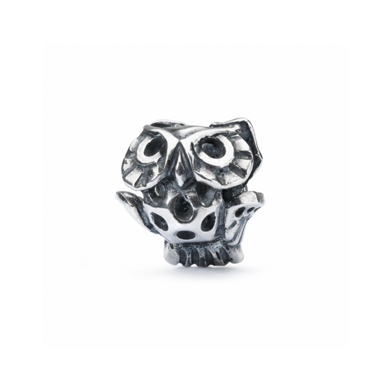 Trollbeads Wijze uil: Net als de wind weet de wijze uil alles.