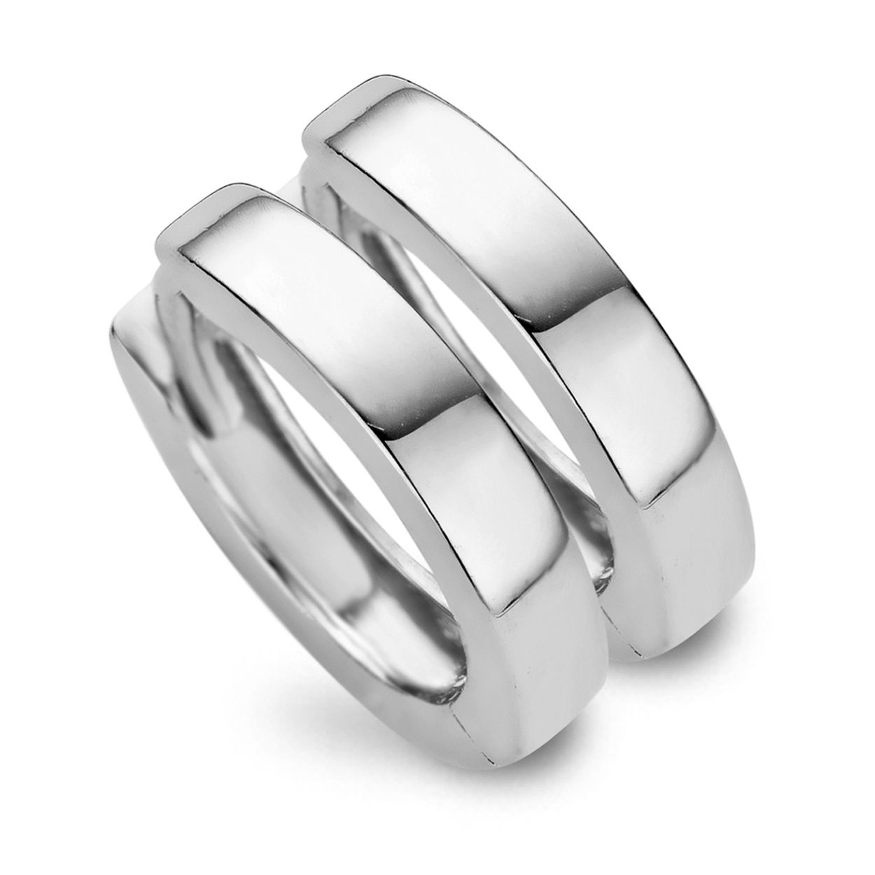Dit zijn stijlvolle creoolse oorbellen van Garonne.  14x3mm