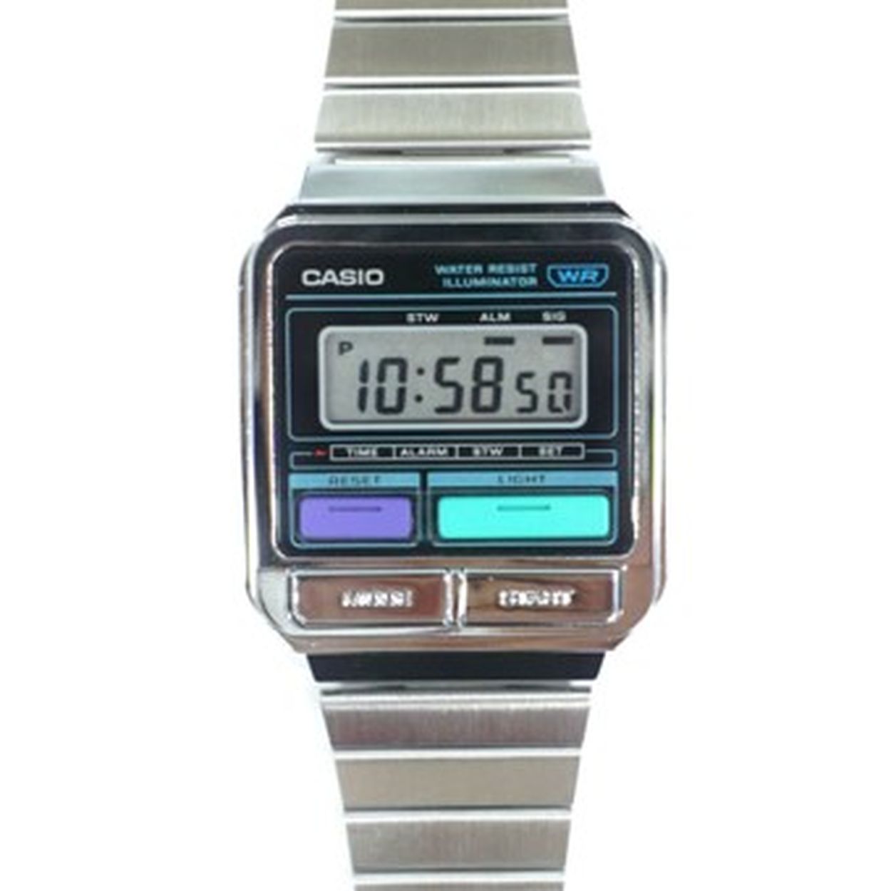 Dit is een horloge van het merk Casio uit de collectie VINTAGE EDGY.