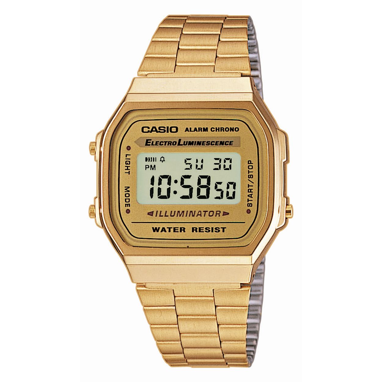 Dit is een prachtig horloge uit de collectie Vintage ICONIC. Dit horloge heeft onder andere de volgende functies: Stopwatchfunctie - 1/100 sec. - 1 uur, Illuminator, 12/24-uurs tijdweergave, Automatische kalender
