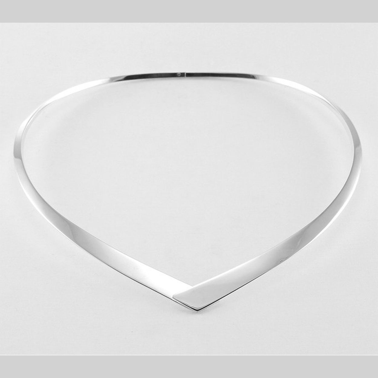 NOL Sieraden zilveren spangcollier