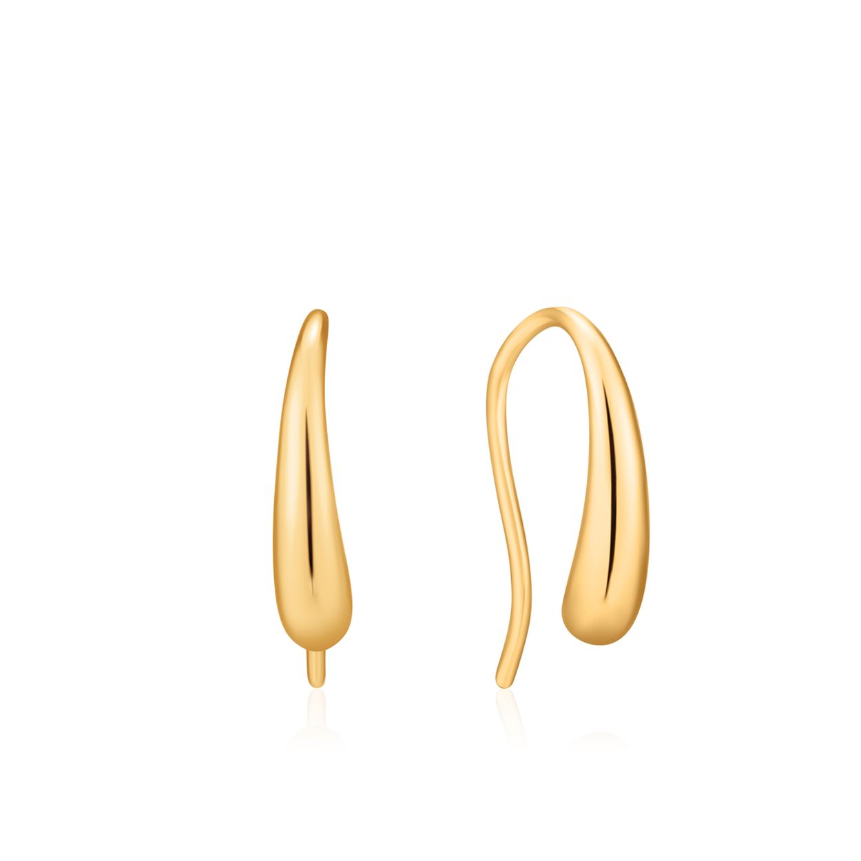 LUXE HOOK EARRINGS
Deze Ania Haie oorknoppen uit de serie Luxe Minimalism is 925 zilver gerhodineerd met gold plating. De Luxe Minimalism serie zoekt de grens op tussen luxe en minimalisme!

HET MERK
Ania Haie is een trendy london-based sieradenmerk. De sieraden zijn allemaal 925 zilver gerodineerd, 14kt gold plated of 14kt rosegold plated. De sieraden zijn perfect om te combineren, maar opvallend genoeg om op zichzelf te dragen. 

SPECIFICATIES
- Luxe Hook Earrings
- Oorknoppen
- 925 zilver gerhodineerd met gold plating
- 1,5cm
- AH E024-02G