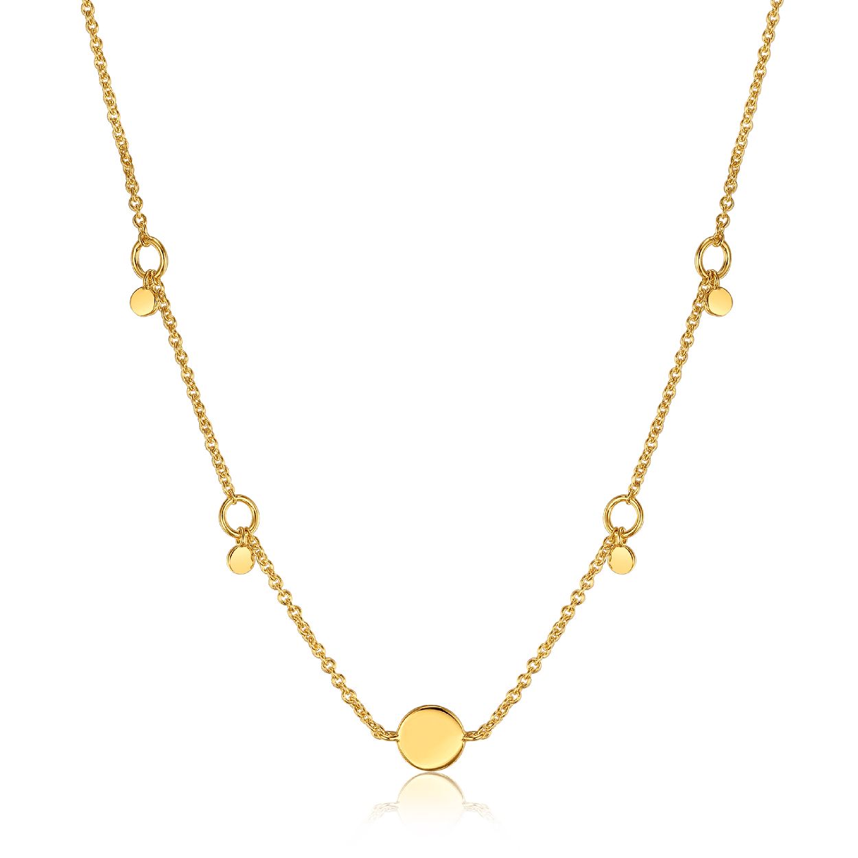 Dit sieraad is van het merk Anna Haie. Het sieraad is Goudkleurig en is gemaakt van zilver.