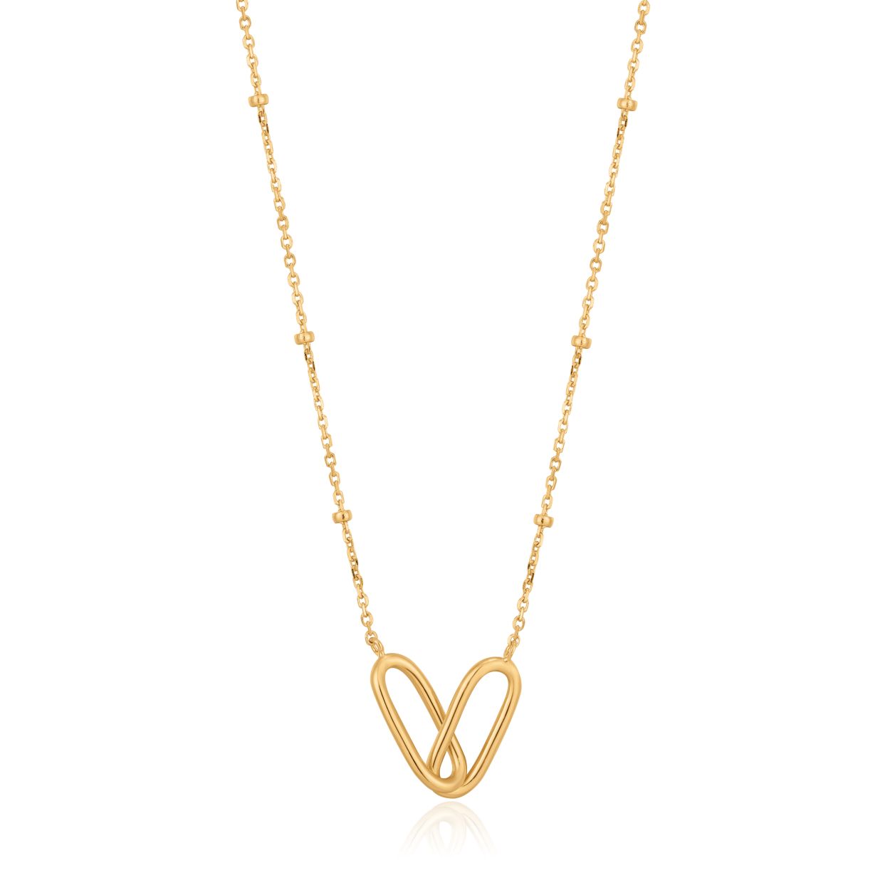 BEADED CHAIN LINK NECKLACE
Dit Ania Haie collier uit de serie Chain Reaction is 925 zilver gerhodineerd met gold plating. De Chain Reaction serie bestaat uit verschillende items waarin de klassieke schakel een trendy rol speelt!

HET MERK
Ania Haie is een trendy london-based sieradenmerk. De sieraden zijn allemaal 925 zilver gerodineerd, 14kt gold plated of 14kt rosegold plated. De sieraden zijn perfect om te combineren, maar opvallend genoeg om op zichzelf te dragen. 

SPECIFICATIES
- Collier
- 925 zilver gerhodineerd met gold plating
- 43 - 48cm