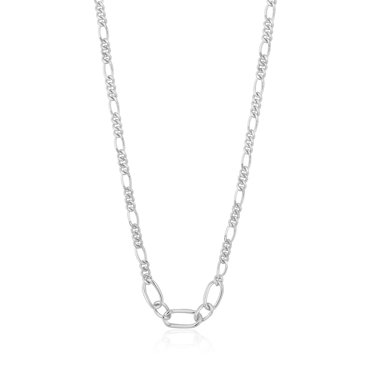 FIGARO CHAIN NECKLACE
Dit Ania Haie collier uit de serie Chain Reaction is 925 zilver gerhodineerd. De Chain Reaction serie bestaat uit verschillende items waarin de klassieke schakel een trendy rol speelt!

HET MERK
Ania Haie is een trendy london-based sieradenmerk. De sieraden zijn allemaal 925 zilver gerodineerd, 14kt gold plated of 14kt rosegold plated. De sieraden zijn perfect om te combineren, maar opvallend genoeg om op zichzelf te dragen. 

SPECIFICATIES
- Collier
- 925 zilver gerhodineerd
- 35 - 40cm
