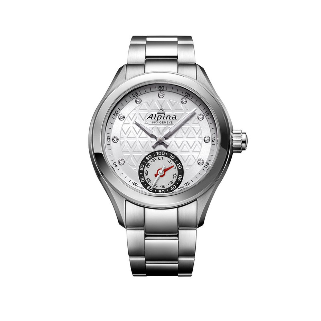 DIT IS EEN PRACHTIG HORLOGE VAN ALPINA.