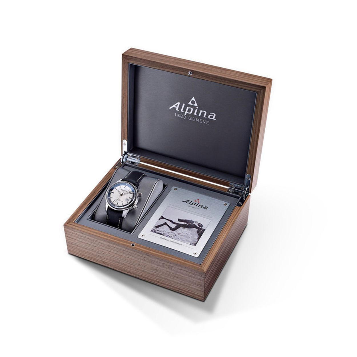 DIT IS EEN PRACHTIG HORLOGE VAN ALPINA.