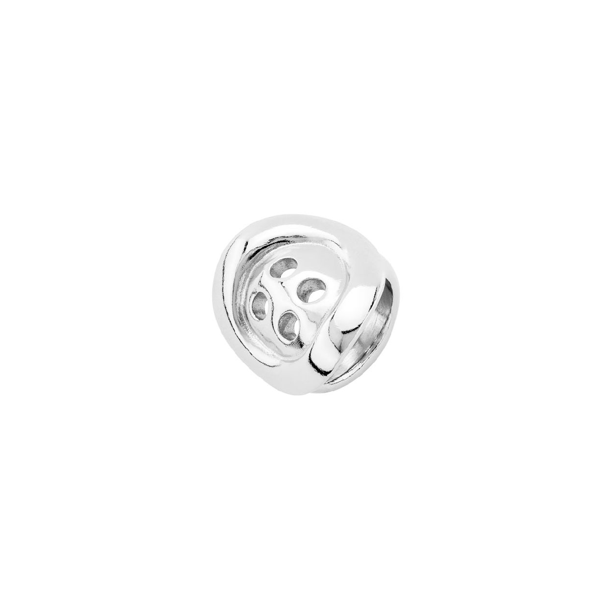 Deze ring is van het merk UNO de 50. Het is een damessieraad gemaakt van metaal. De ring is grijs van kleur. De maat van het sieraad is 21.