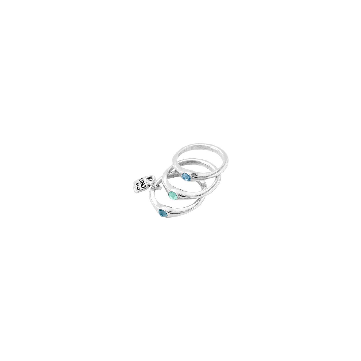 Deze ring is van het merk UNO de 50 verzilverd met 20 microngram zilver. 2 jaar garantie op de plating