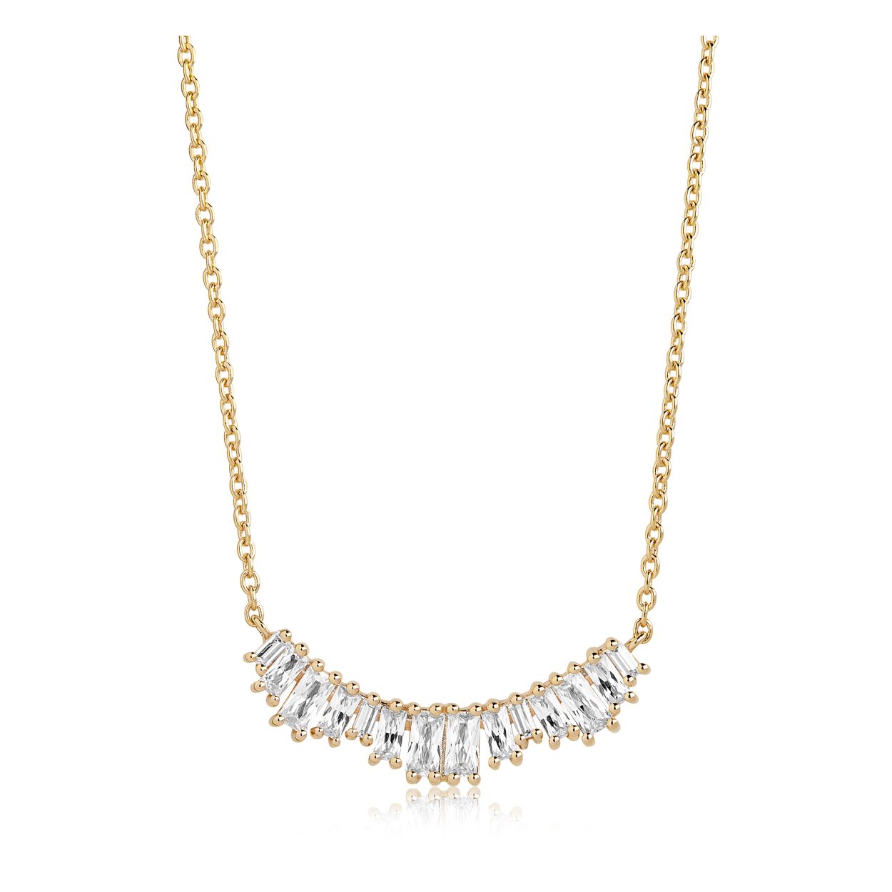 SIF JAKOBS JEWELLERY ANTELLA GRANDE COLLIER SJ-C1077-CZ-YG