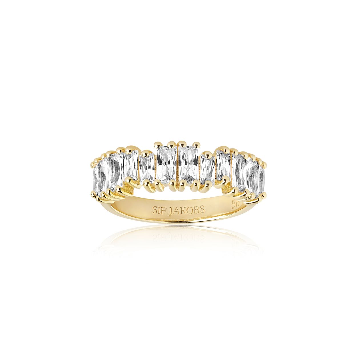 Sif Jakobs
Zilveren ring, verguld met zirkonium
Collectie: ANTELLA PICCOLO
Maat: 54