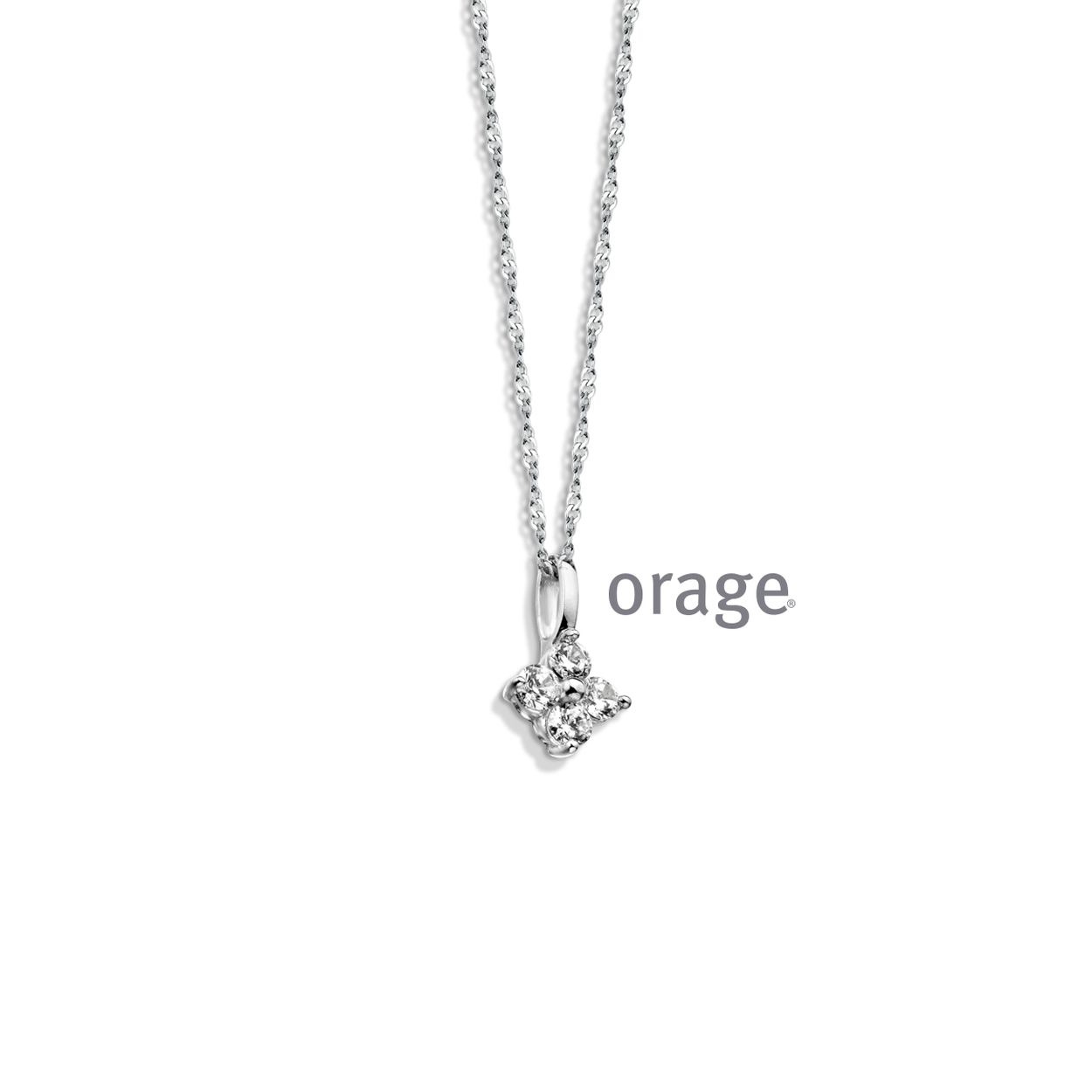 AP071 Ketting 925 rh cz (V/39)