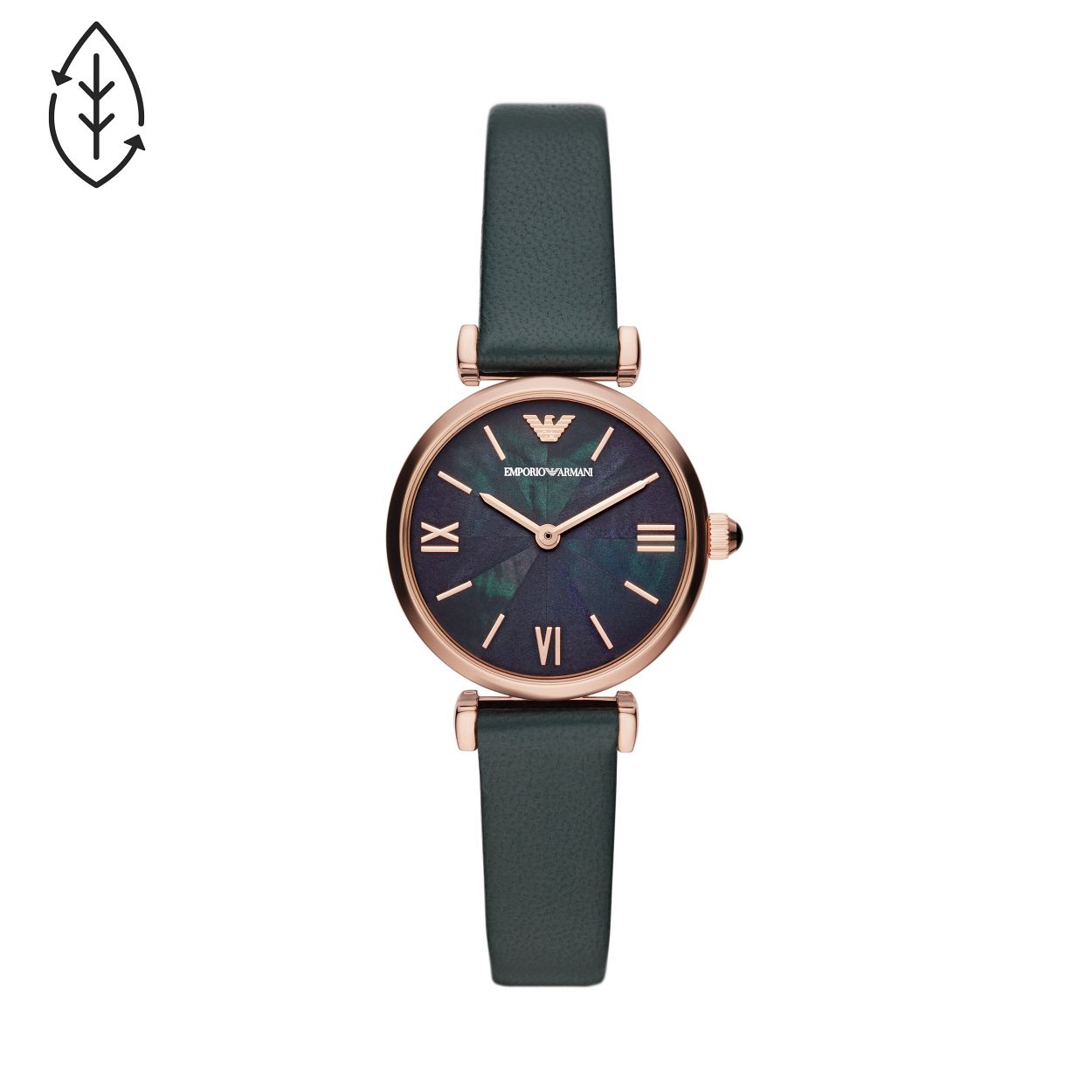 Dit Dameshorloge is van het merk EMPORIO ARMANI uit de collectie green. Het is een analoog horloge gemaakt van edelstaal. De diameter van de kast is 28 mm.
De verdere specificaties van het horloge zijn als volgt:
Bandbreedte (mm): 12mm
Kastmateriaal: edelstaal
Techniek: quartz