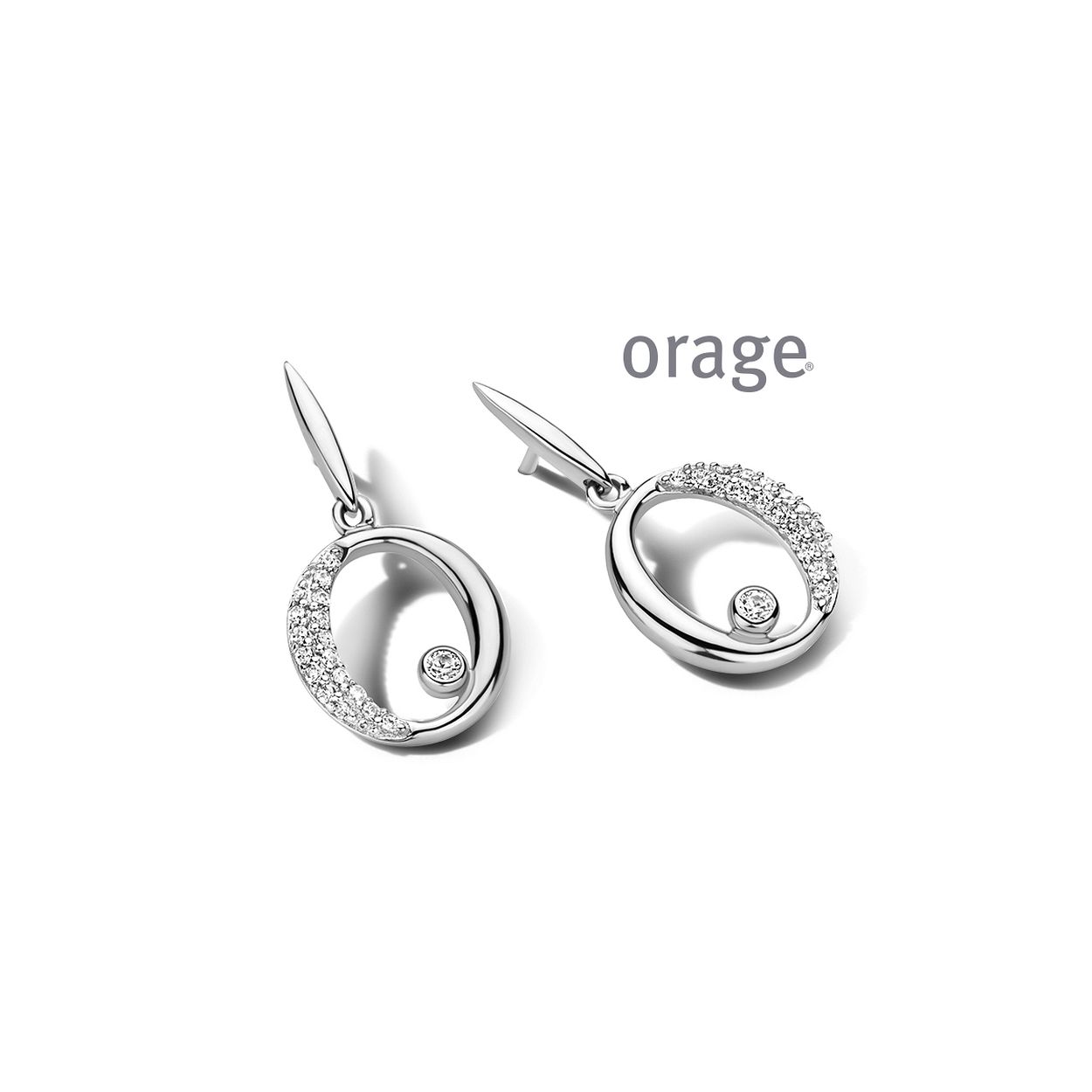 AT208 Oorringen 925 rh cz (V/14)