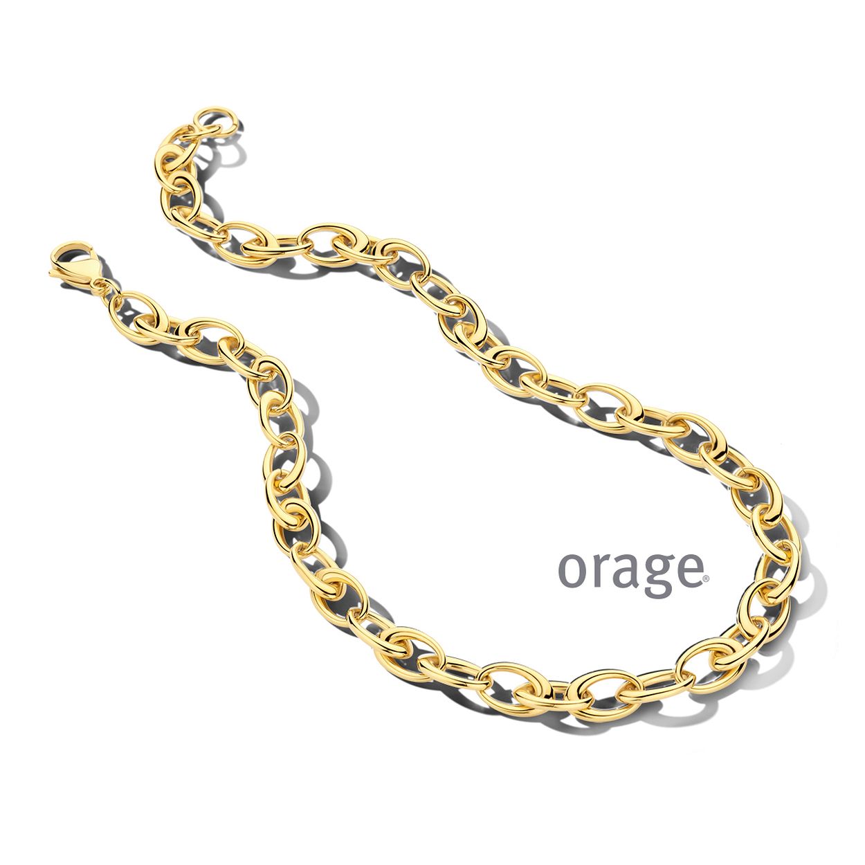 AT311/47 Ketting staal geel (V/15)