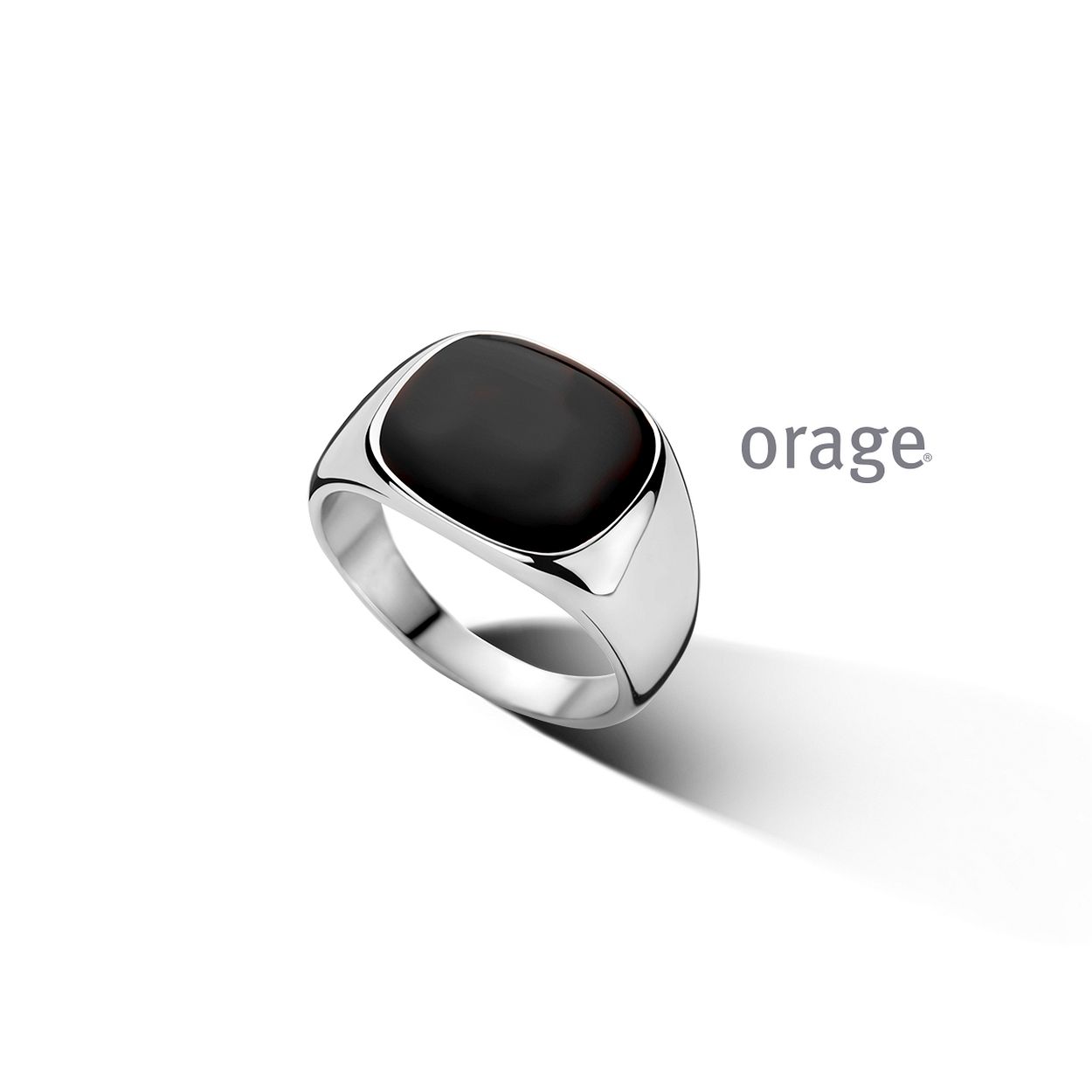 AT342 Ring staal zwart (V/39)