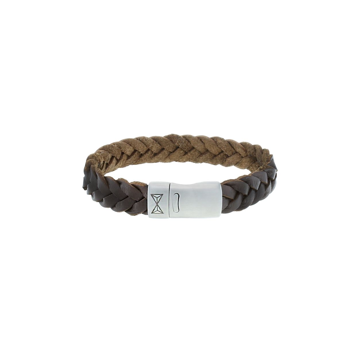 Metaal afwerking: verticale satijn
Plating: geen
Materiaal sluiting 316L Edelstaal
Maat cm 19.5
Breedte 15mm
