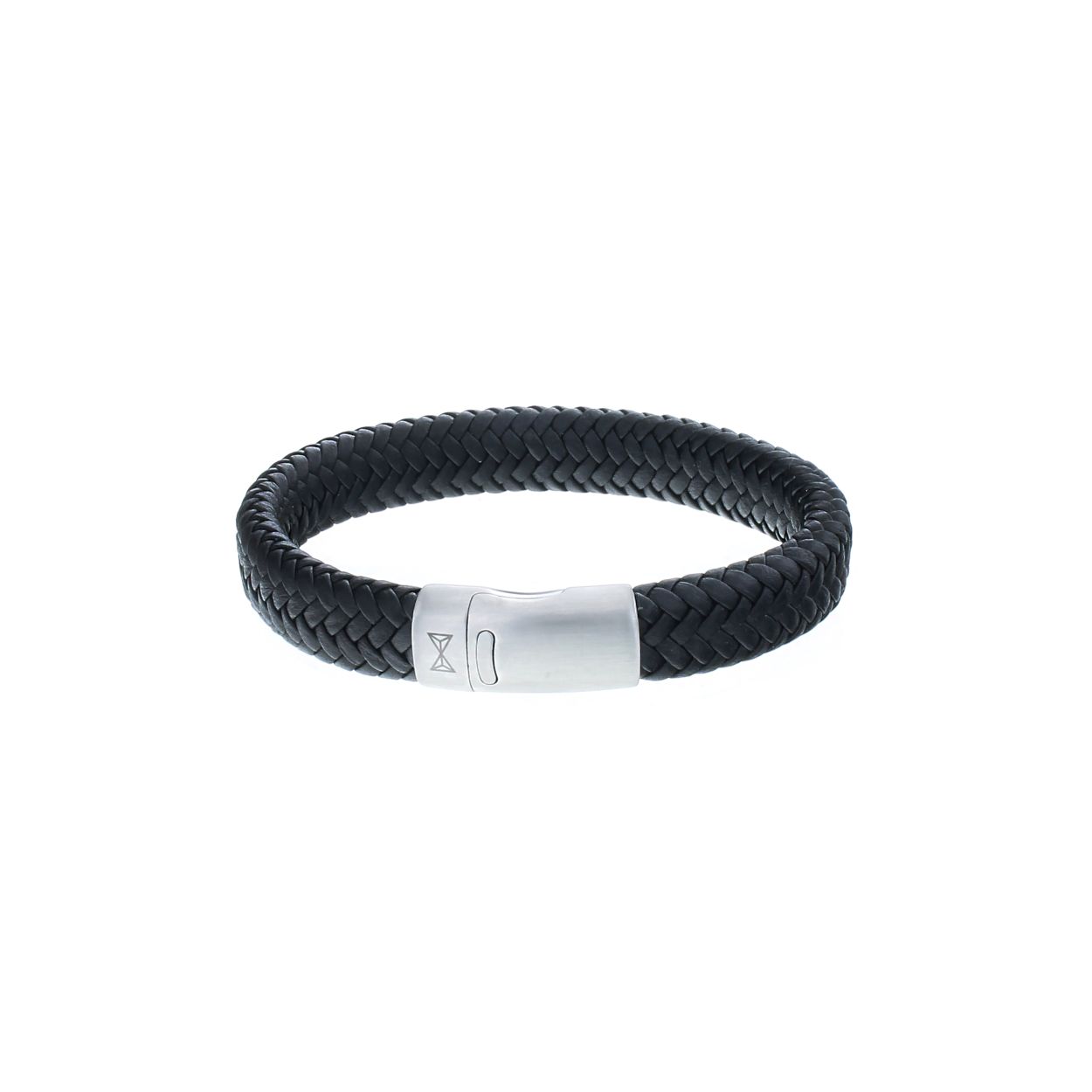 Metaal afwerking: verticale satijn
Plating: geen
Materiaal sluiting 316L Edelstaal
Maat cm 19.5
Breedte 13 mm
